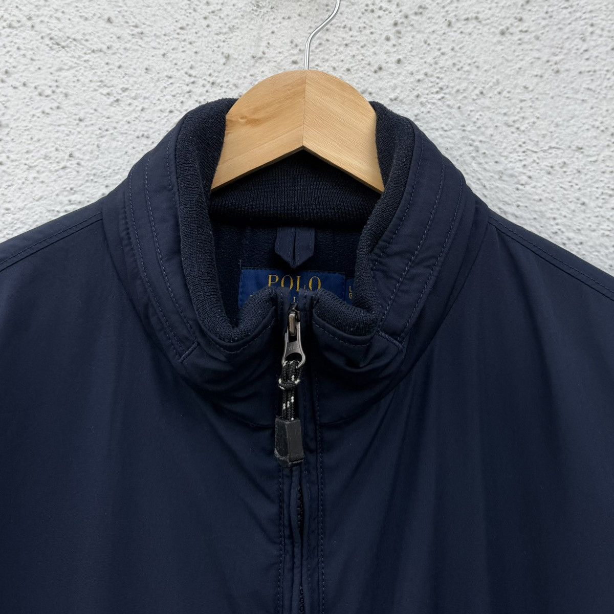 Polo Ralph Lauren Polo Ralph Lauren Navy Jacket Small Logo Classic Menswear Size US L / EU 52-54 / 3 - 10 Thumbnail