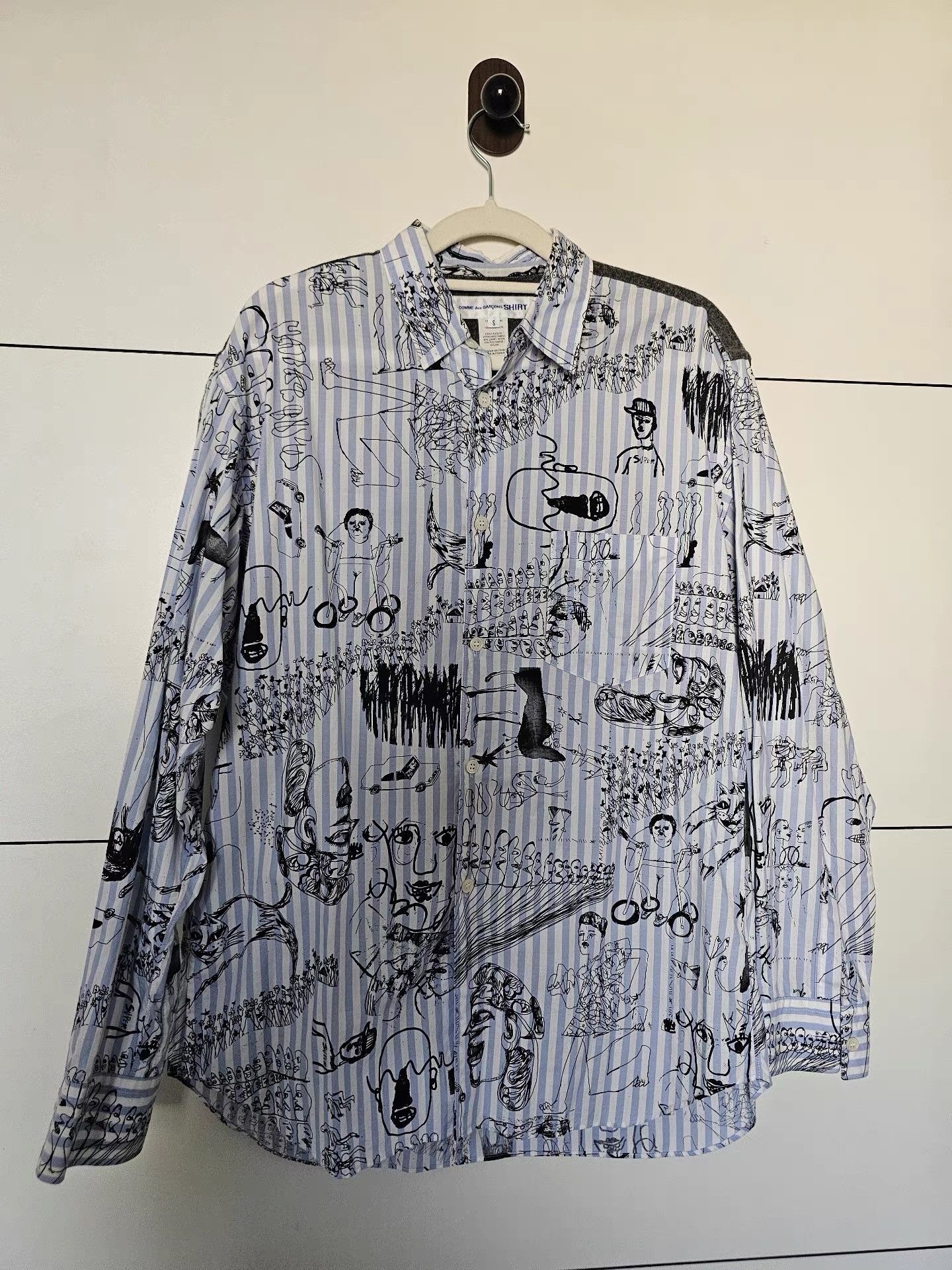 Comme des Garcons Comme des Garçons Printed Shirt K30 Size US S / EU 44-46 / 1 - 1 Thumbnail