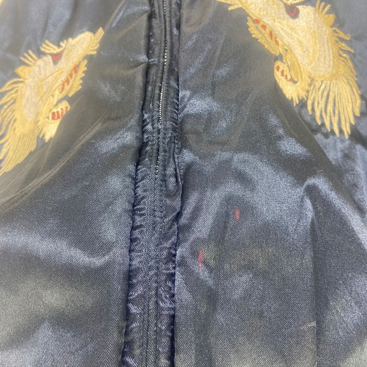 Japanese Brand Vintage 70s Sukajan Dragon Tiger Motorcycle Gang Size US S / EU 44-46 / 1 - 18 Thumbnail