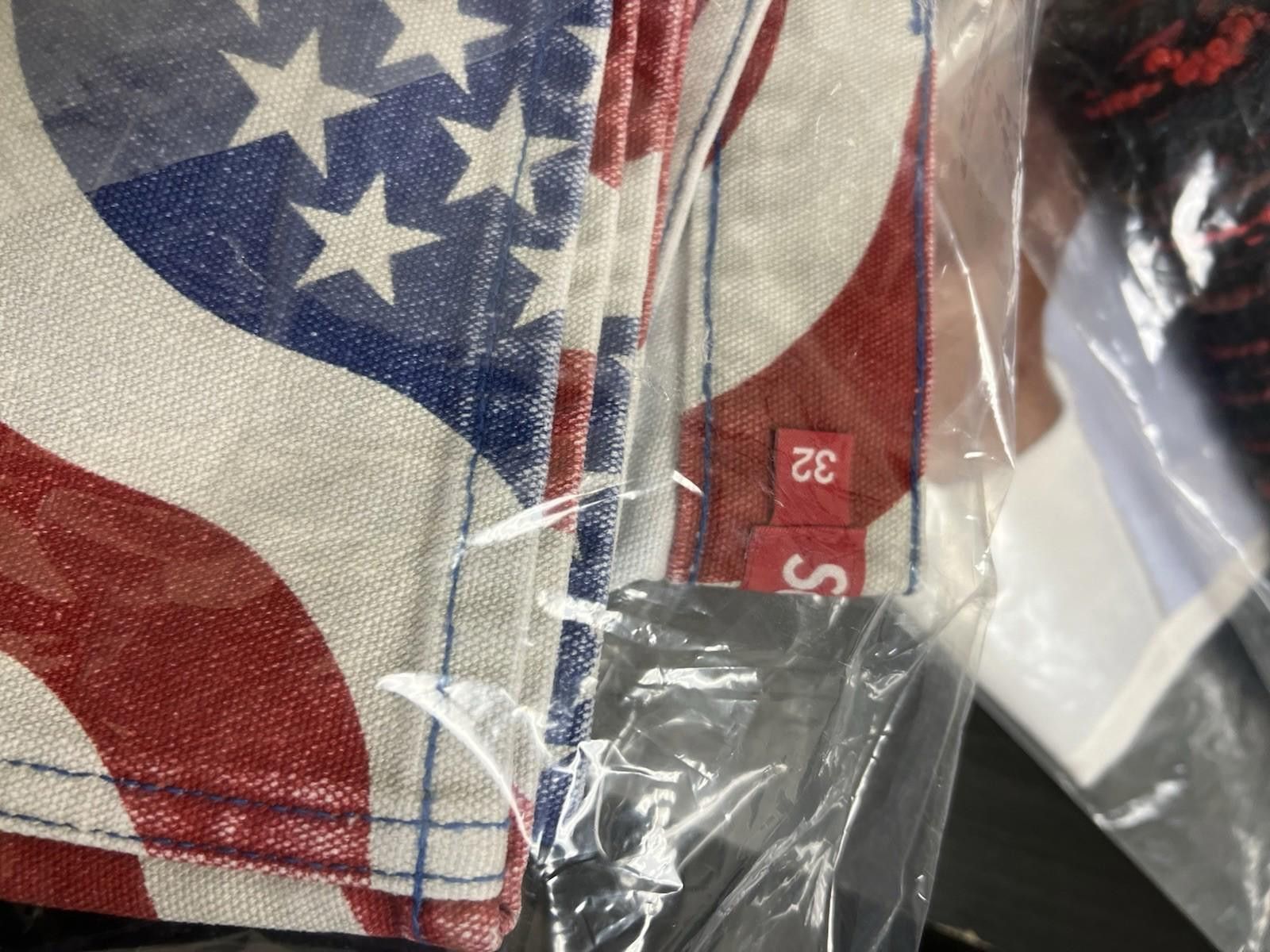 Supreme Supreme Multicolor Double Knee Painter Pant American Flag 32 Size US 32 / EU 48 - 4 Thumbnail