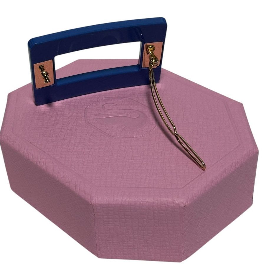 Swarovski Swarovski Hair clip Round cut, Rectangular shape, Blue Size ONE SIZE - 8 Thumbnail