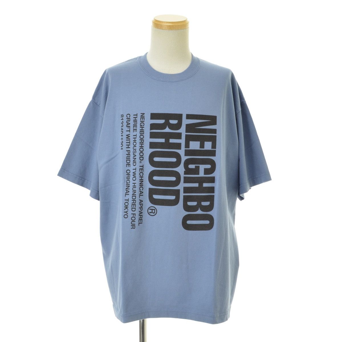 T-Shirts Short sleeve Logo Printed Crew Neck Dark Blue