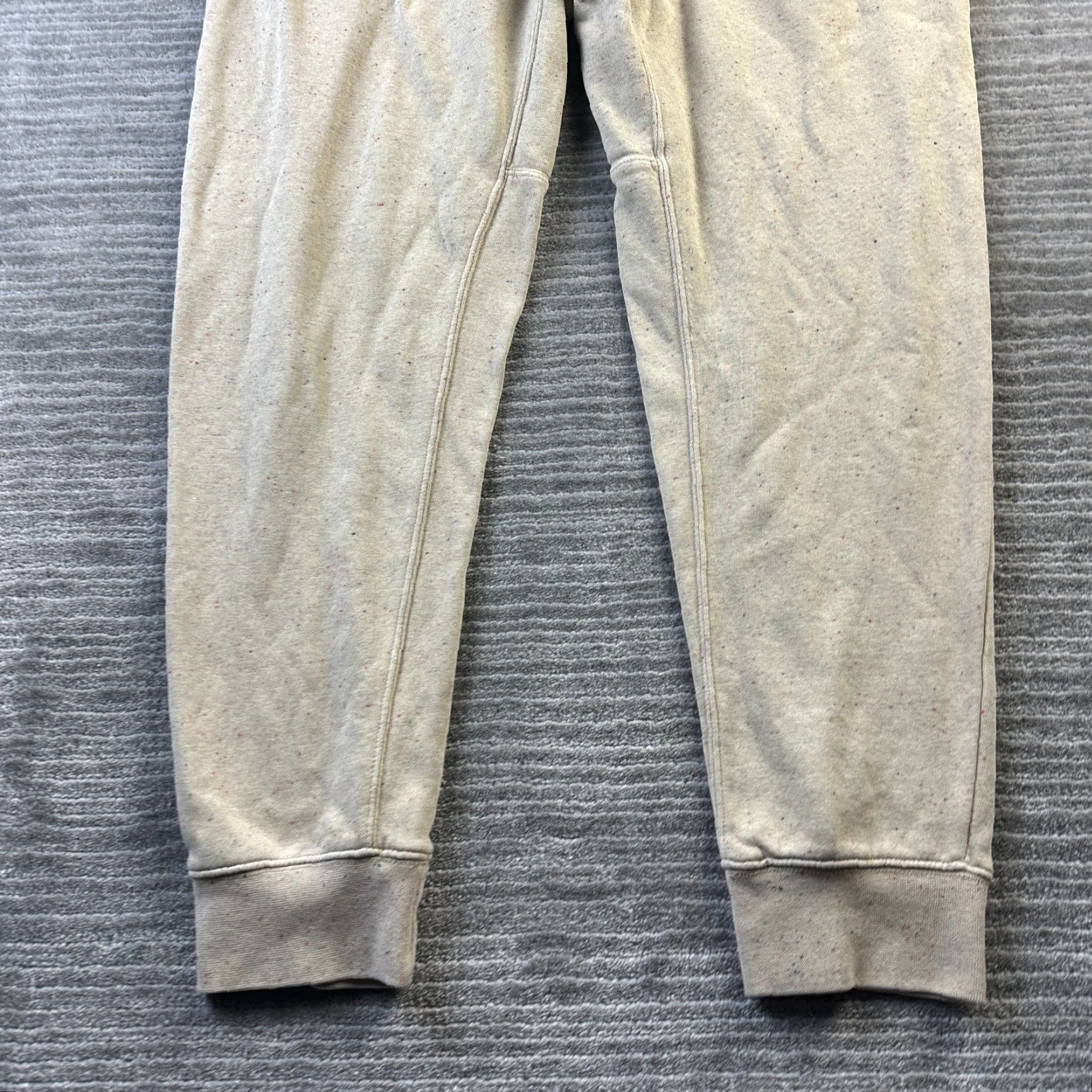 Nike Nike Pants Mens Large Beige Tan Club Fleece Joggers Sweatpants Pockets Logo Size US 33 - 5 Thumbnail