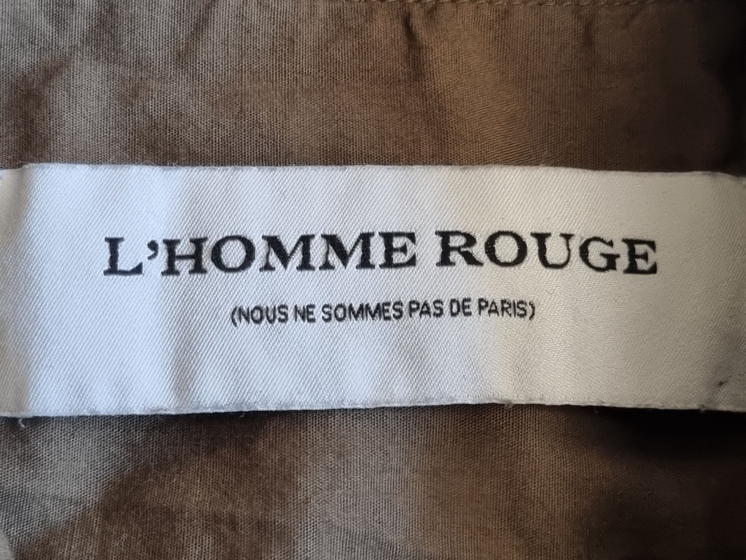 L'Homme Rouge L'Homme Rouge Lightweight Cotton Jacket Size US S / EU 44-46 / 1 - 4 Thumbnail