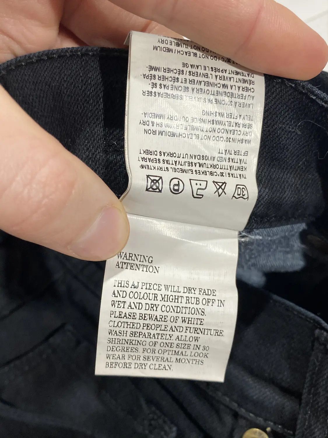 Acne Studios × Japanese Brand acne studios black denim jeans Size US 28 / EU 44 - 9 Thumbnail