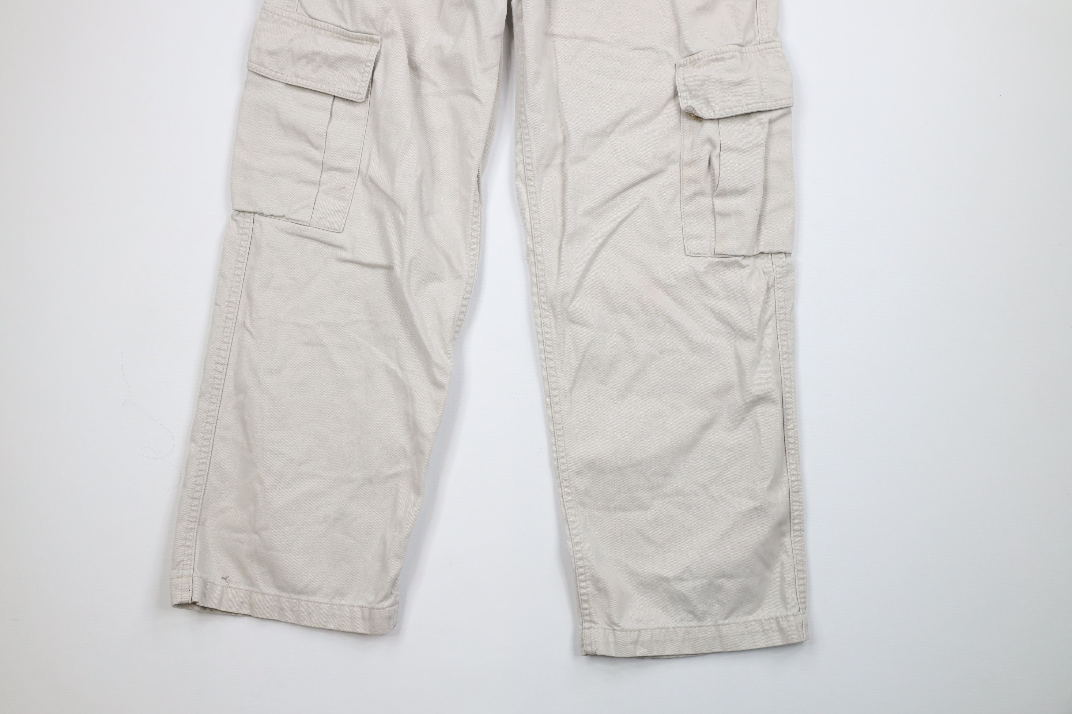 Levi's × Vintage Vintage Y2K Levis SilverTab Loose Baggy Wide Leg Cargo Pants Size US 32 / EU 48 - 4 Thumbnail