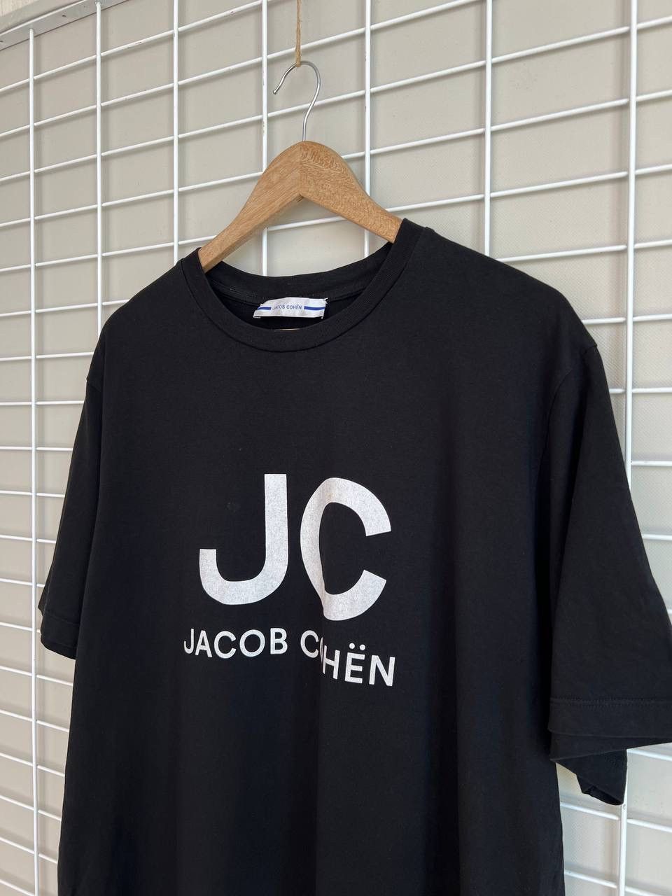 Jacob Cohen Jacob Cohen Big Logo Black T-Shirt Mens Size L Short Sleeve Size US L / EU 52-54 / 3 - 4 Thumbnail
