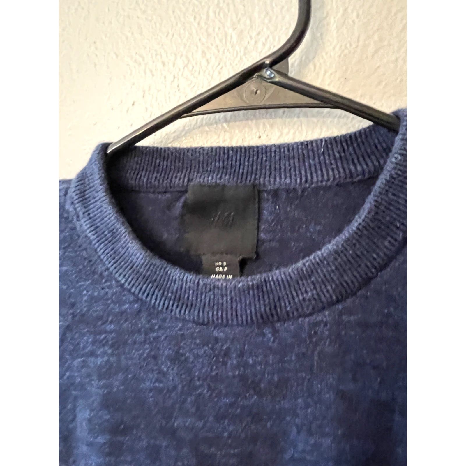 H&M H&M Small Blue Reg Fit Crew Neck Pullover Sweater Men's Size S Casual Size US S / EU 44-46 / 1 - 2 Thumbnail