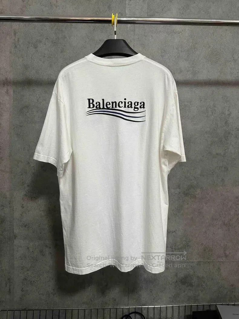 Balenciaga Balenciaga Coke Wave Logo Short Sleeve Tee. Size US S / EU 44-46 / 1 - 5 Thumbnail