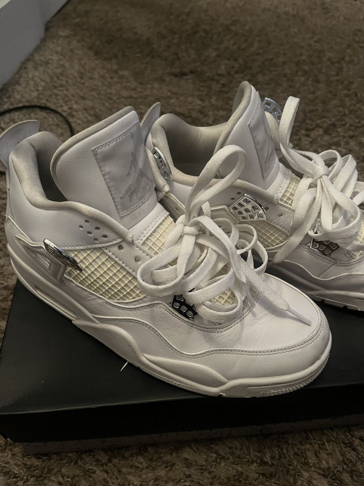 Jordan Brand × Nike Pure money jordan 4 Size US 9.5 / EU 42-43 - 5 Thumbnail