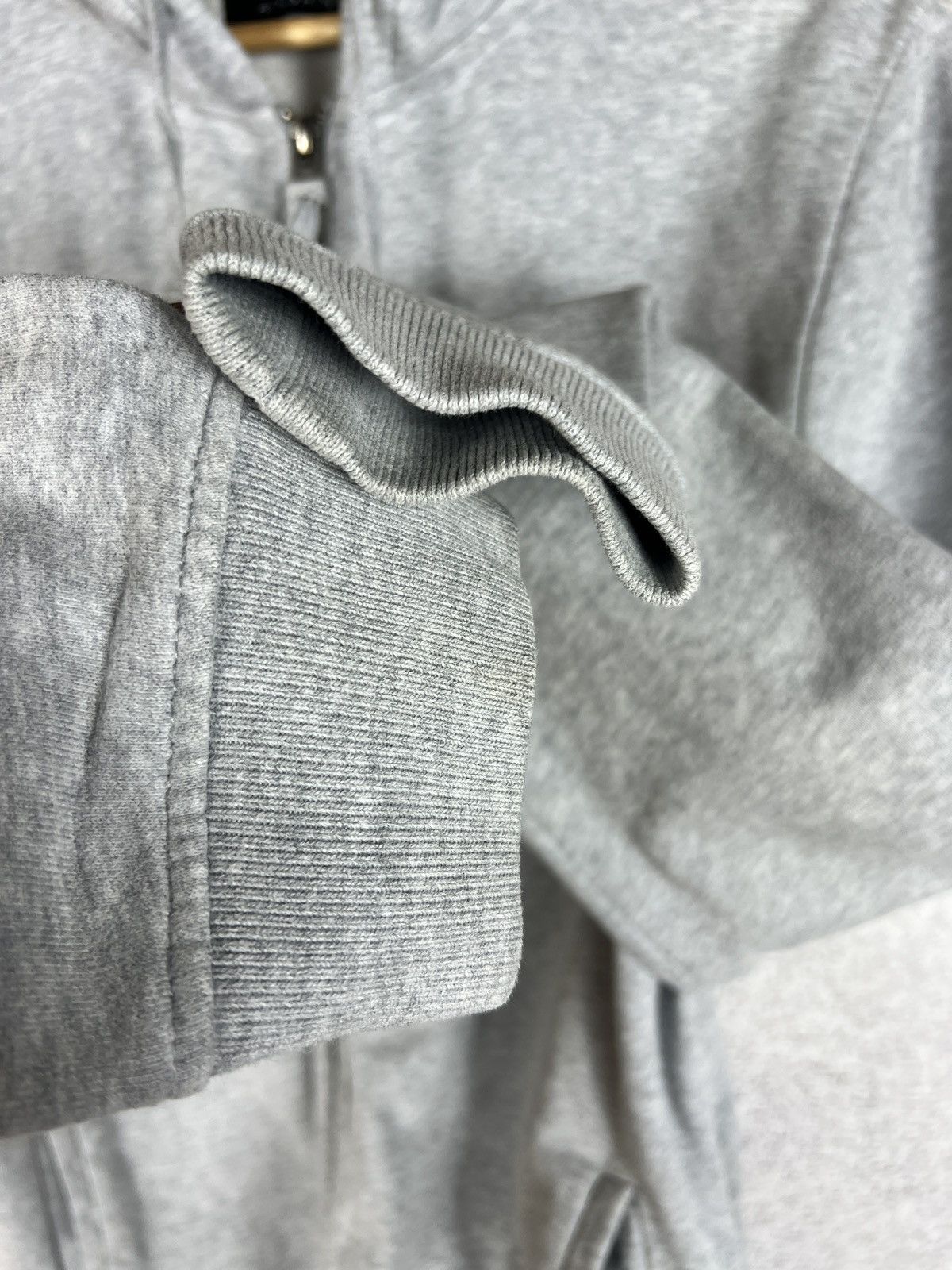 Allsaints Allsaints Basic Grey Zip Hoodie Heavy Cotton Size US M / EU 48-50 / 2 - 6 Thumbnail
