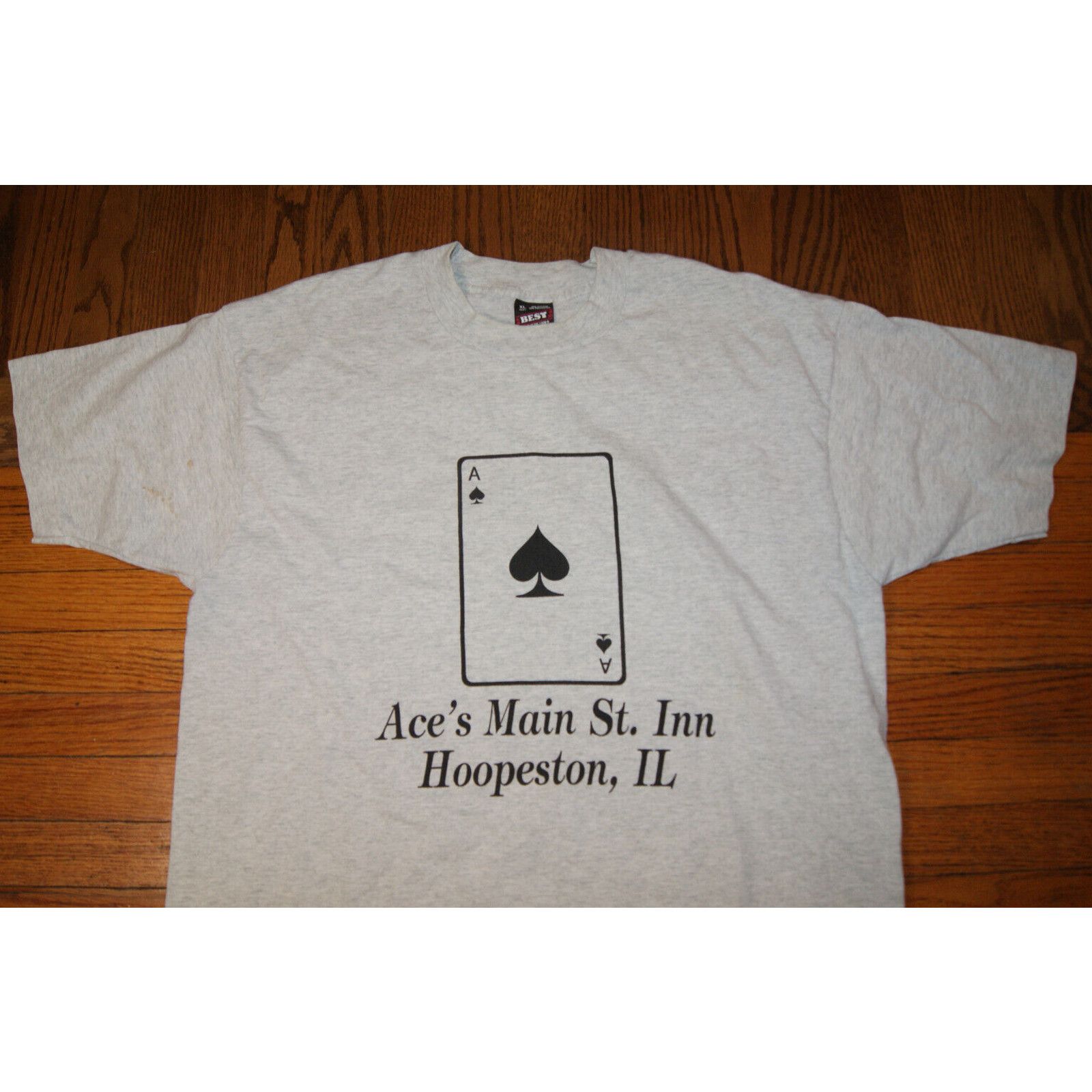 Fruit Of The Loom VTG XL Single Stitch Best TShirt Ace's Main St Inn USA Size US XL / EU 56 / 4 - 1 Thumbnail