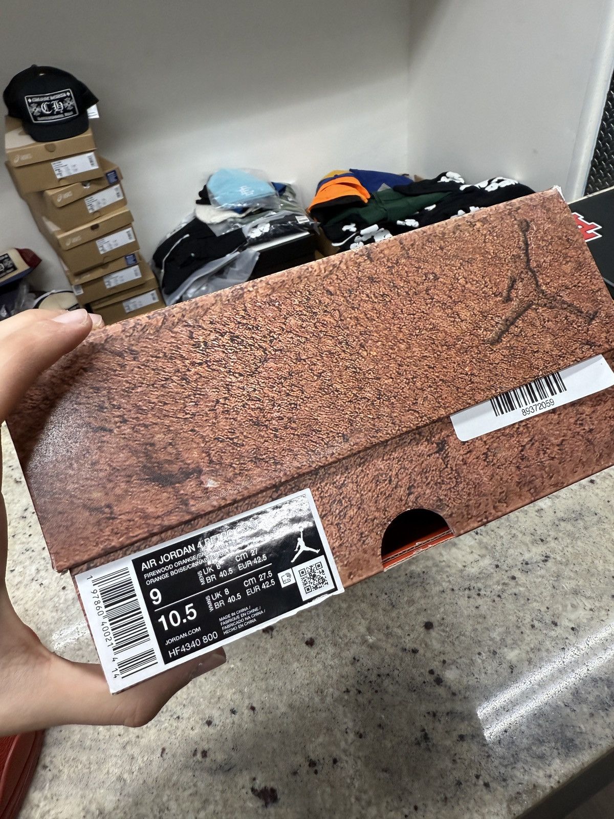 Nike Air Jordan 4 Retro OG SP Nigel Sylvester Brick By Brick Size US 9 / EU 42 - 7 Thumbnail