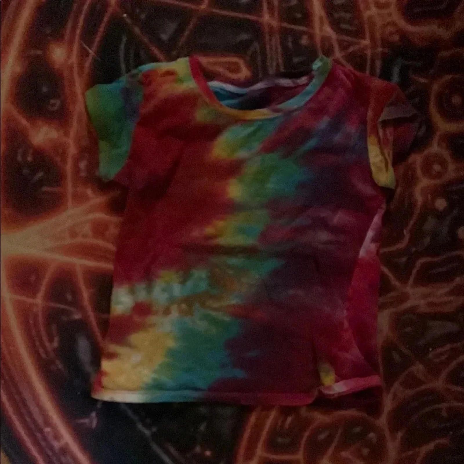 Designer Colorful Tie-Dye T-Shirt Size US M / EU 48-50 / 2 - 1 Thumbnail
