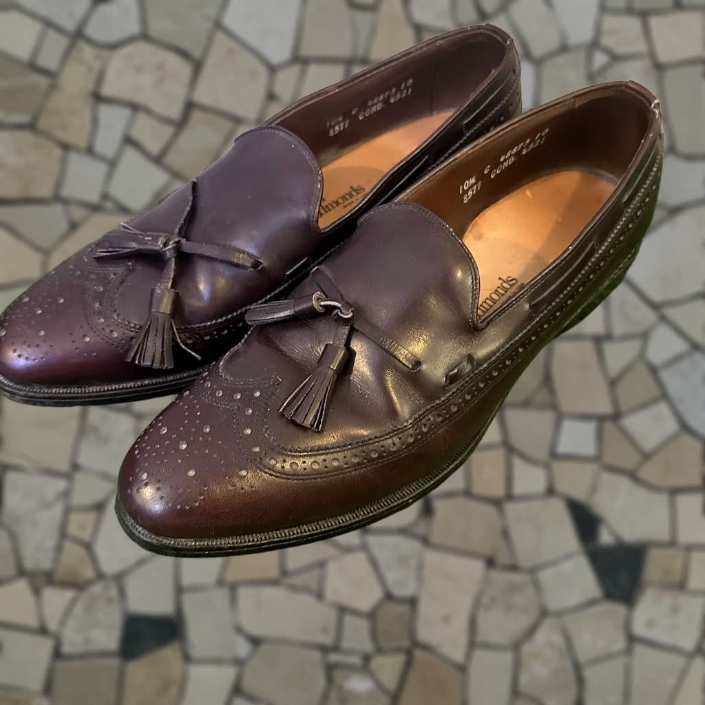 Allen Edmonds × Vintage Vintage Allen-Edmonds Woven Leather  display picture 1