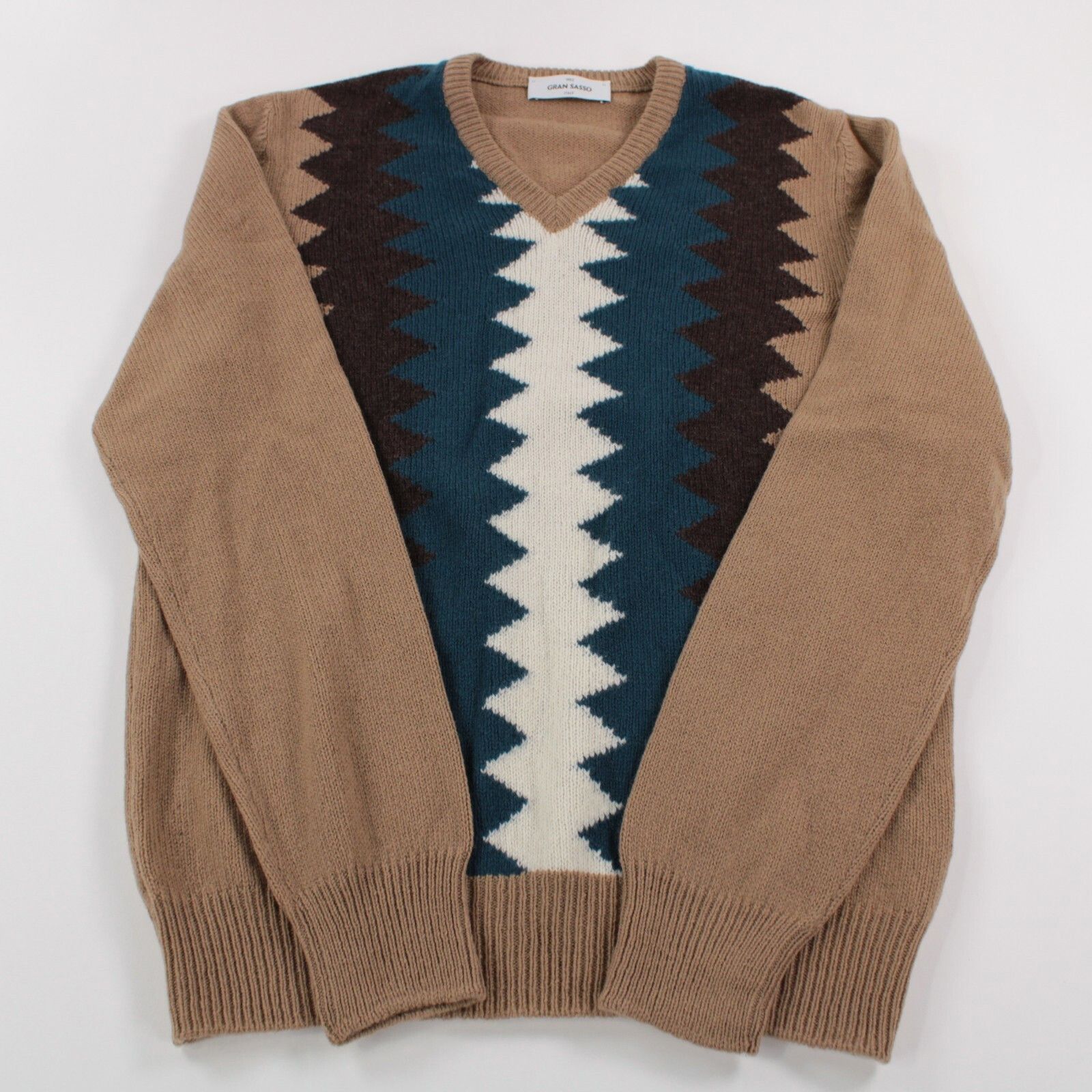 Gran Sasso Gran Sasso Sweater Size US M in Brown Size US M / EU 48-50 / 2 - 5 Thumbnail