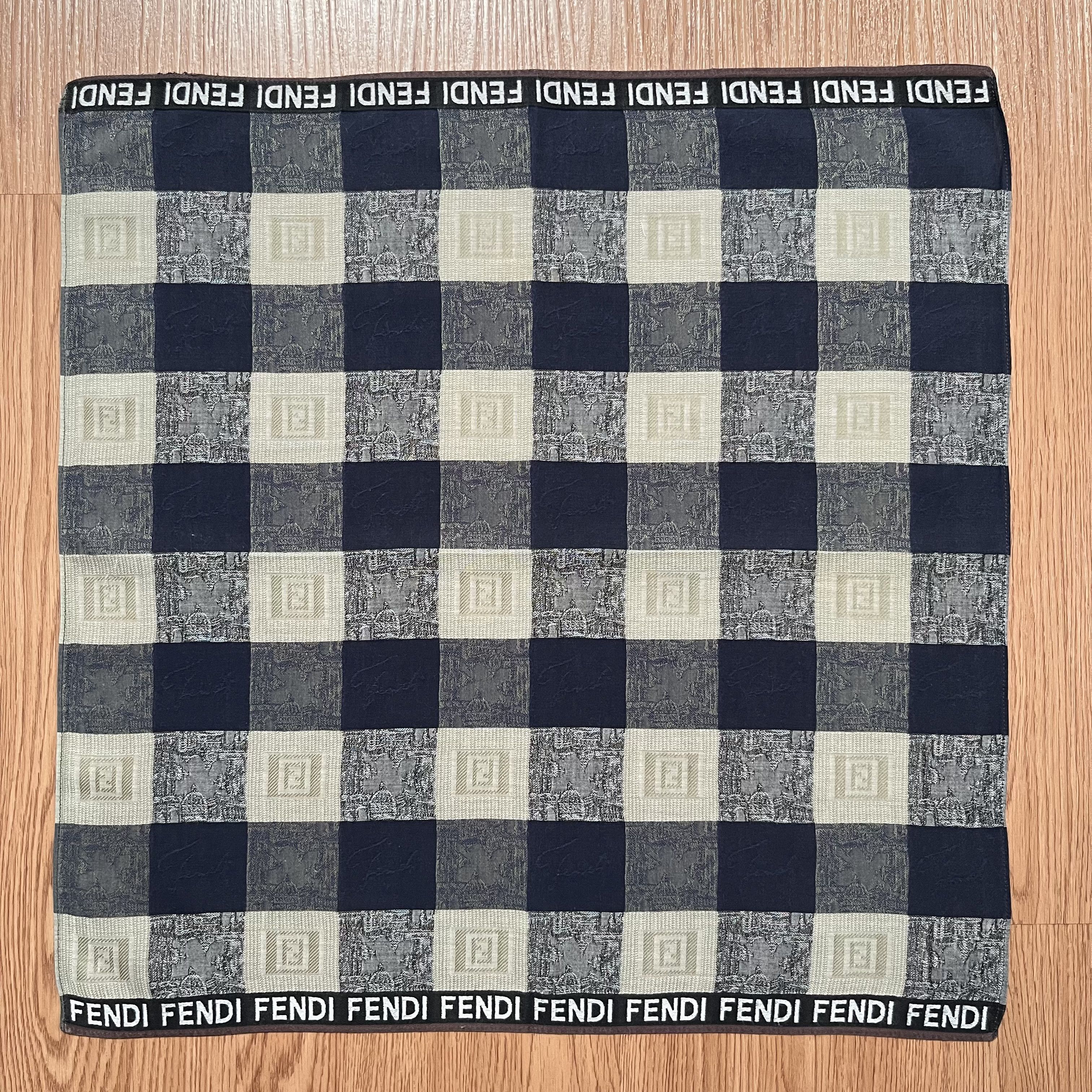 Fendi Vintage Fendi Handkerchief Size ONE SIZE - 1 Thumbnail