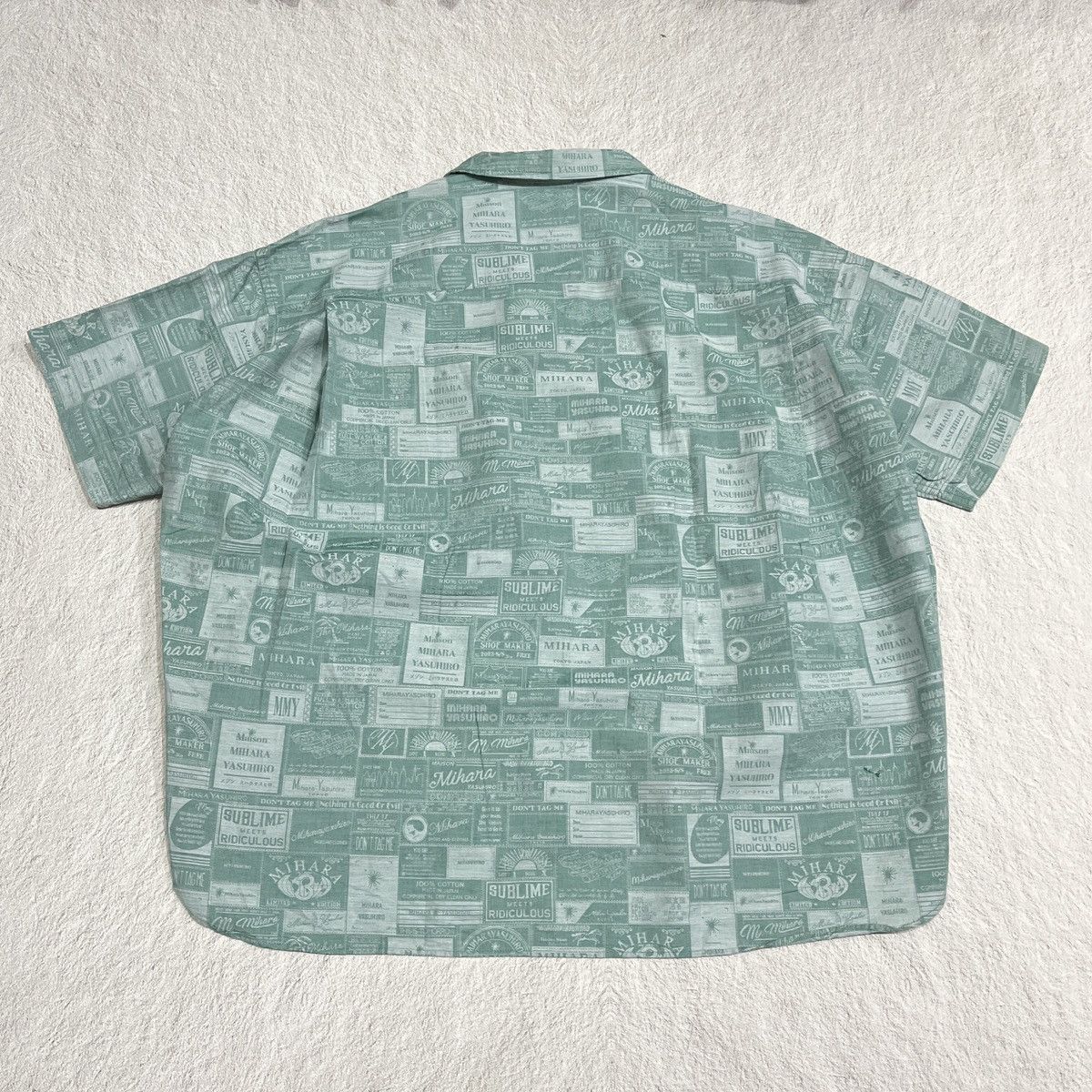 Maison MIHARA YASUHIRO Maison Mihara Yasuhiro MMY Jacquard Classic Pattern Shirt Size US XXL / EU 58 / 5 - 15 Thumbnail