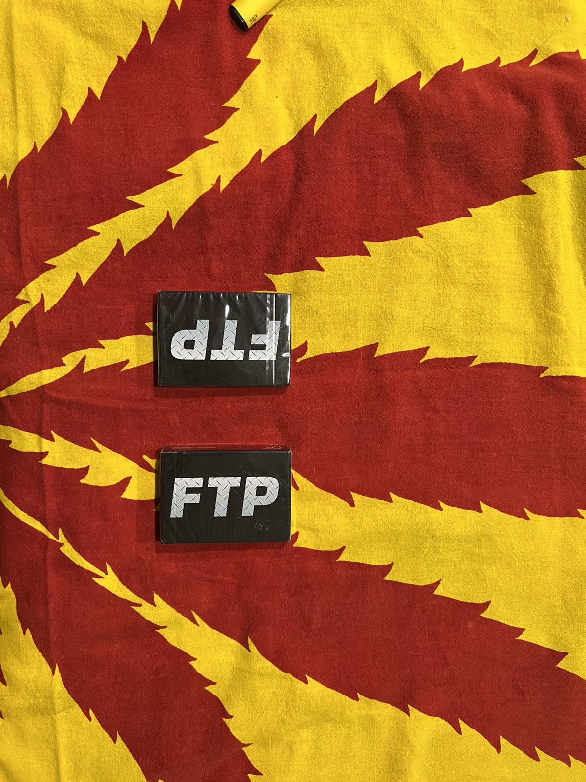 Fuck The Population ftp fontaine cards black single deck Size ONE SIZE - 2 Thumbnail