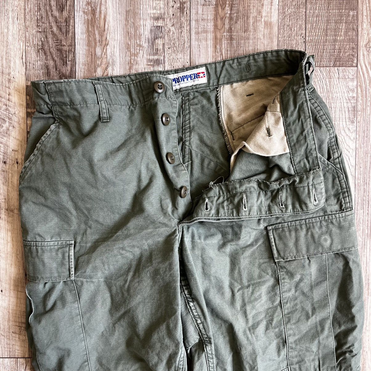 Vintage Vintage 70s cargo Military pants Size US 33 - 4 Thumbnail