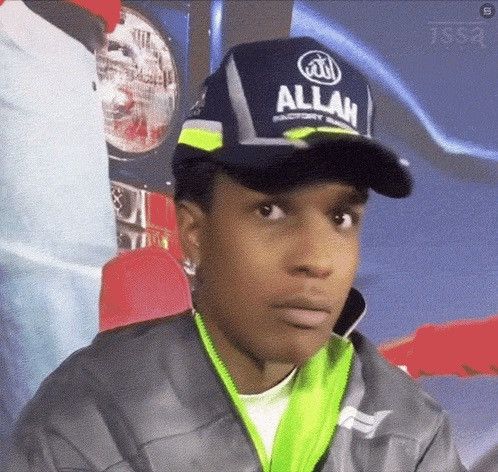A$AP Rocky × Streetwear Kemal Allah Racer Hat 786 Factory Racing Cap ...