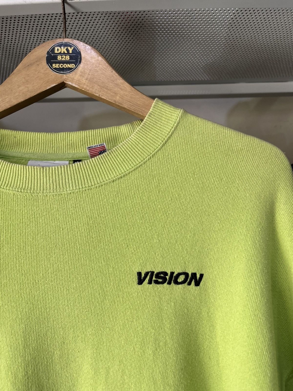 Vision Streetwear Vision Streetwear Oversized Logo Knitwear Size US M / EU 48-50 / 2 - 2 Thumbnail