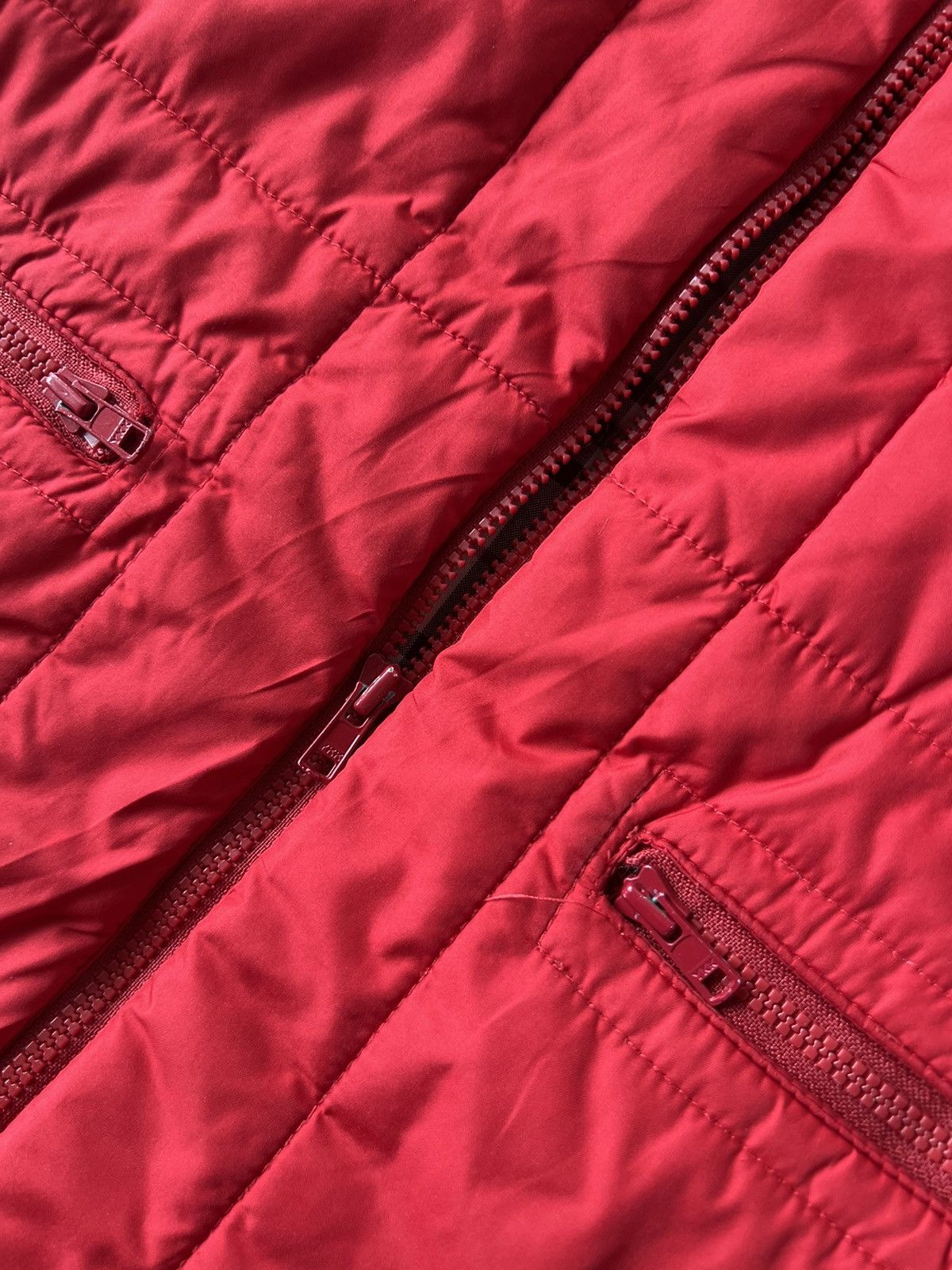 Burberry × Vintage ‼️VINTAGE BURBERRY FULL CELL RED WARM WINTER JACKET‼️ Size M / US 6-8 / IT 42-44 - 11 Thumbnail