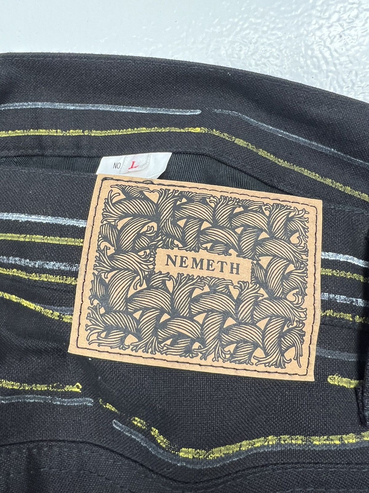 Christopher Nemeth Nemeth Painted lines 25586 pants Size US 34 / EU 50 - 8 Thumbnail