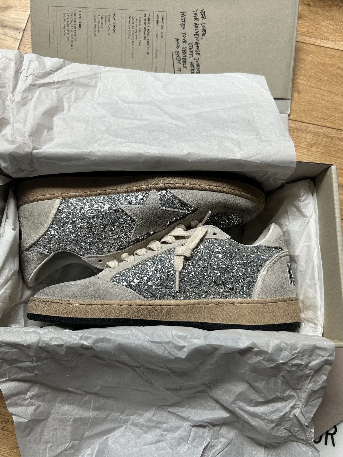 Golden Goose Golden goose ball star à paillette Size US 8 / IT 38 - 10 Thumbnail