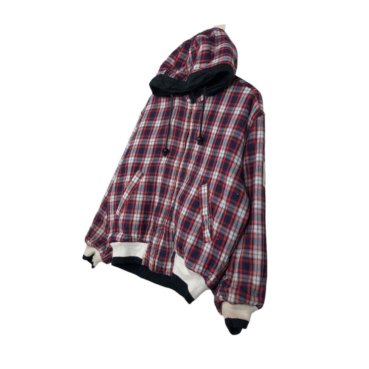 📌Vintage Reversible Bomber Jacket Union Bay Tartan Design