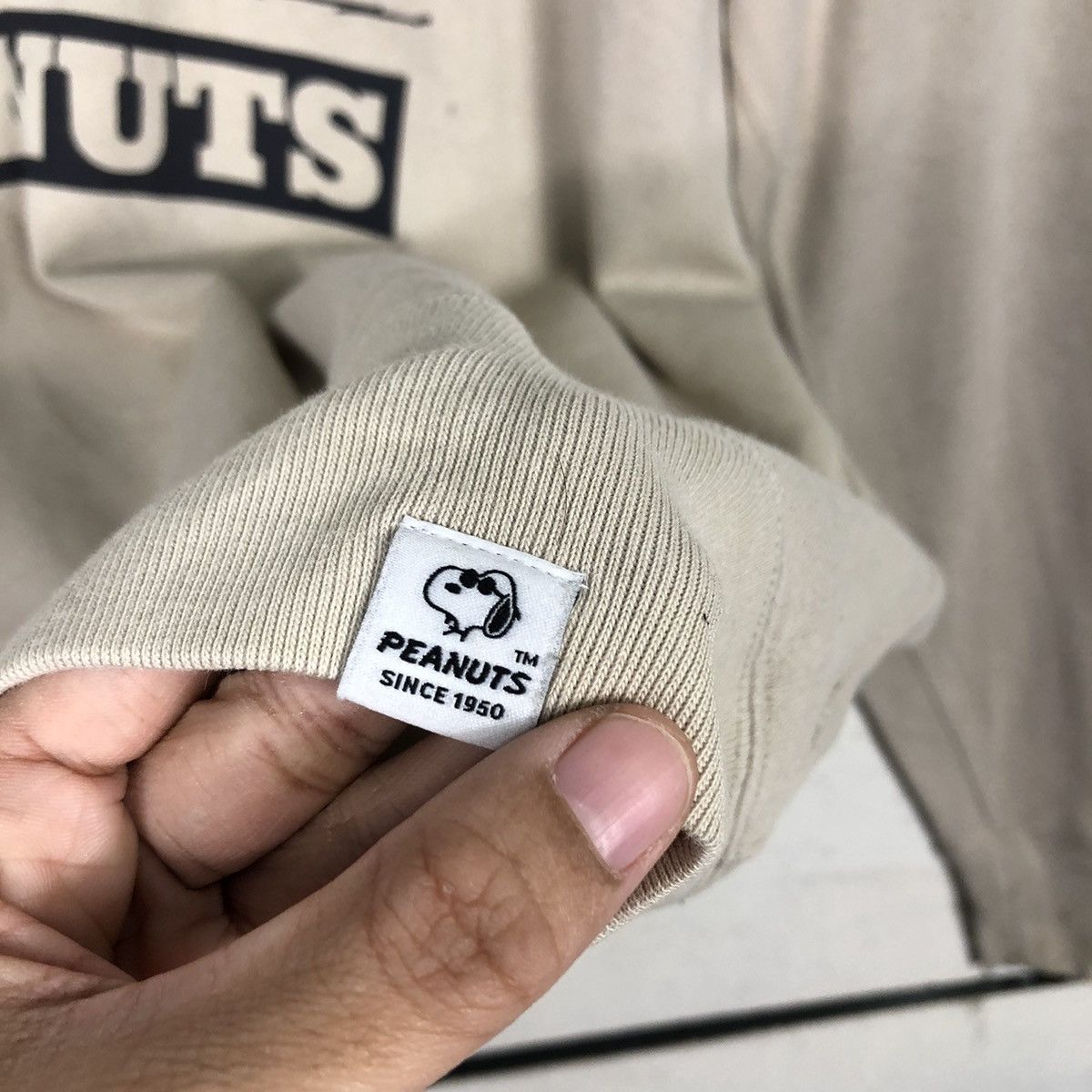 Cartoon Network × Japanese Brand 📌Vintage Sweatshirt Peanuts Big Logo Over Print Size US L / EU 52-54 / 3 - 14 Thumbnail