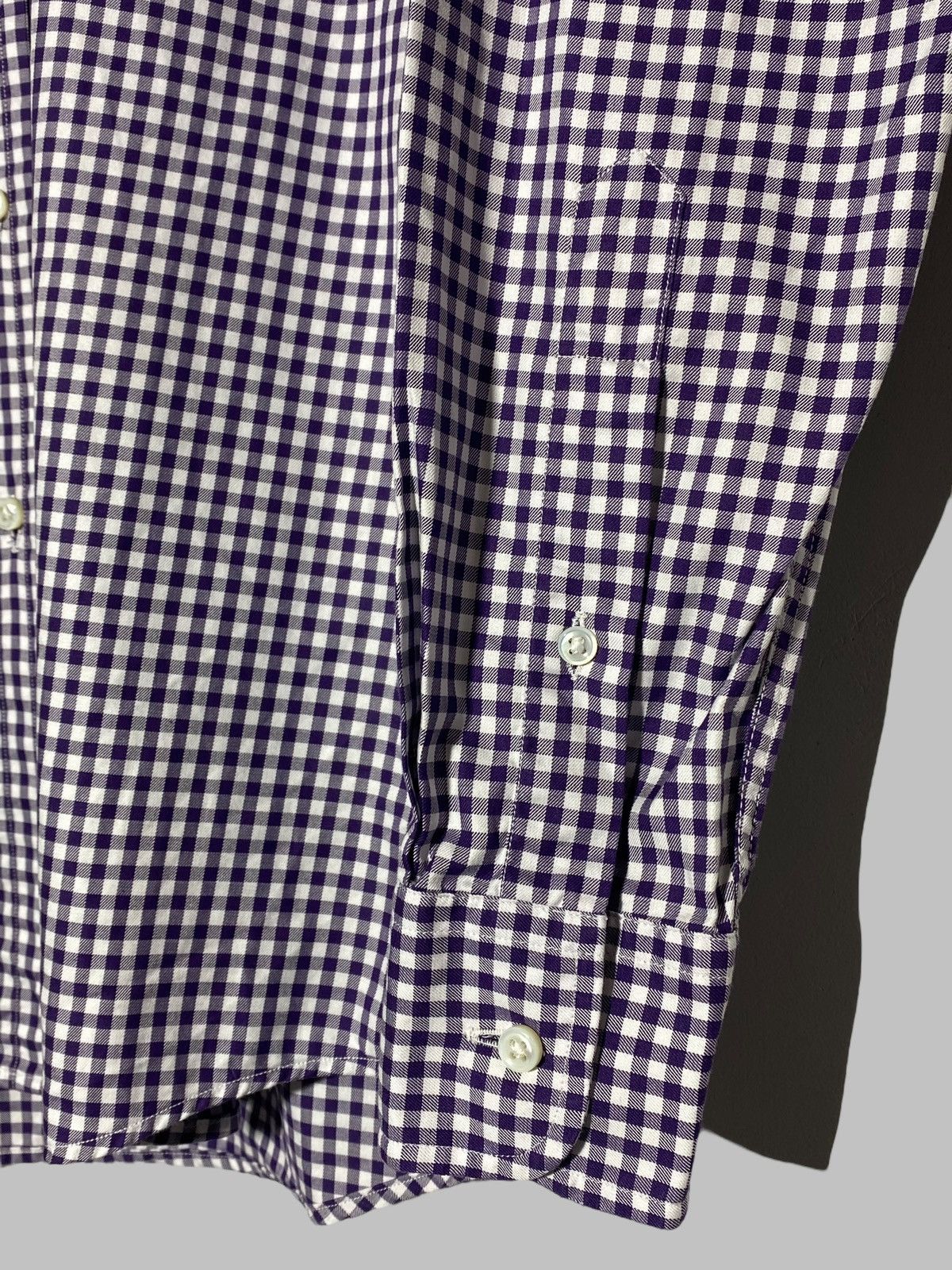 Ralph Lauren × Ralph Lauren Purple Label 🔥 RALPH LAUREN PURPLE LABEL GINGHAM Y2K MADE IN ITALY VIBE Size US M / EU 48-50 / 2 - 6 Thumbnail