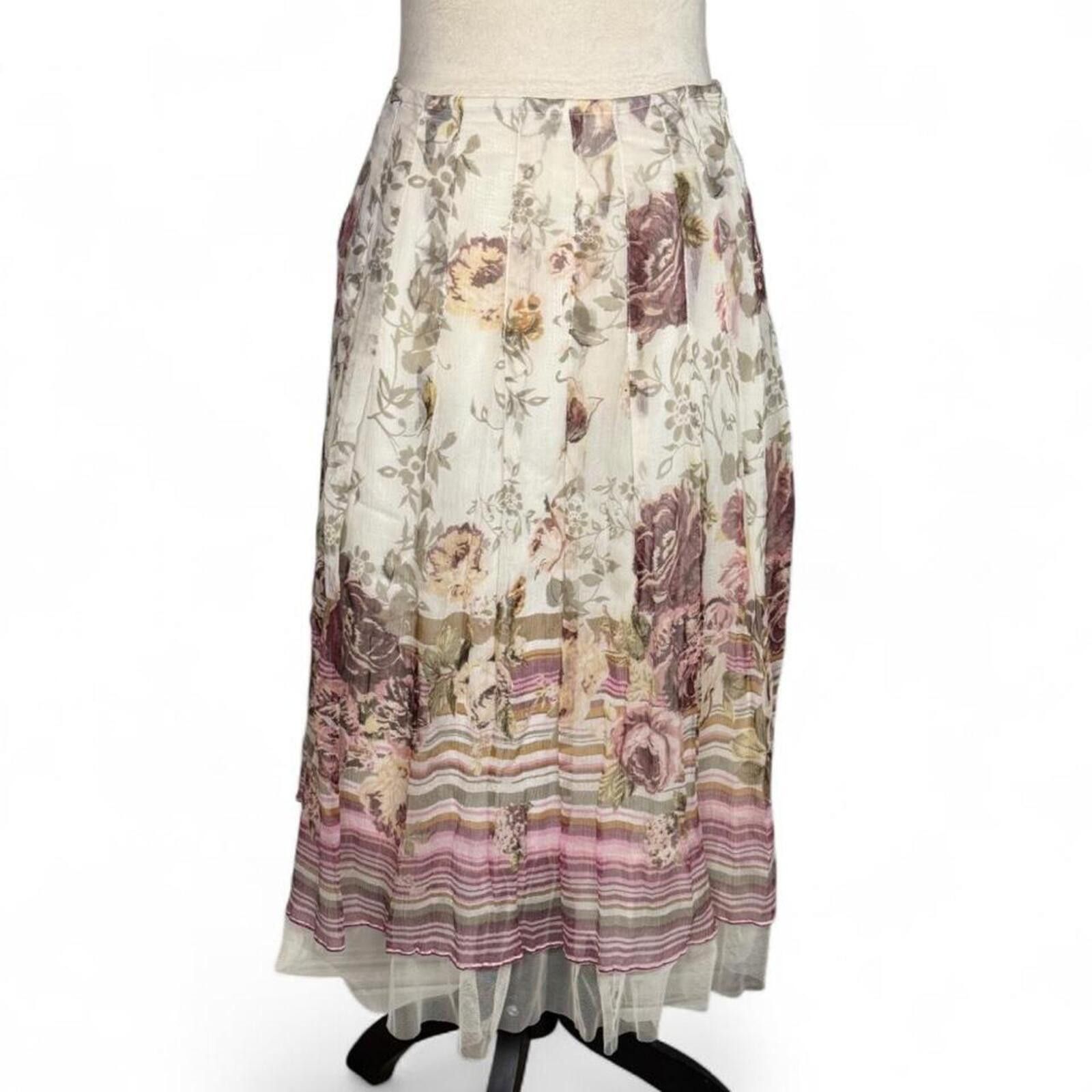 Other Fairy y2k coquette vintage Derhy maxi skirt Size 28" / US 6 / IT 42 - 1 Thumbnail