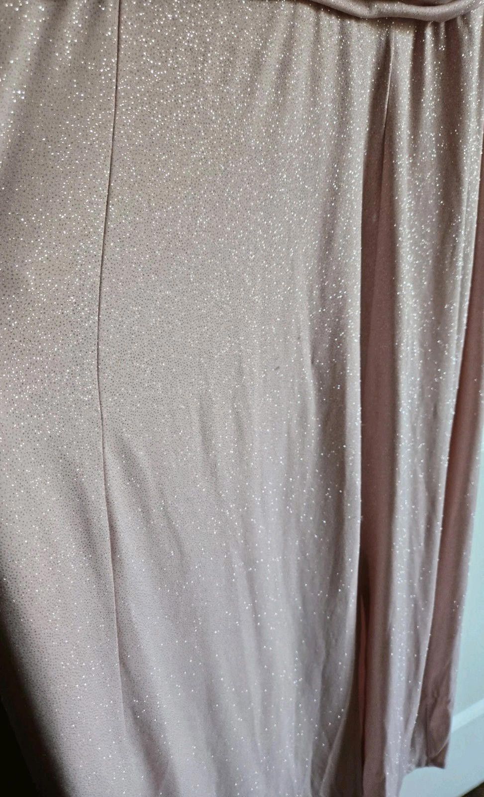 Other En Focus Blush Pink Sparkly Shimmer Formal Prom Easter Maxi Size XL / US 12-14 / IT 48-50 - 12 Thumbnail