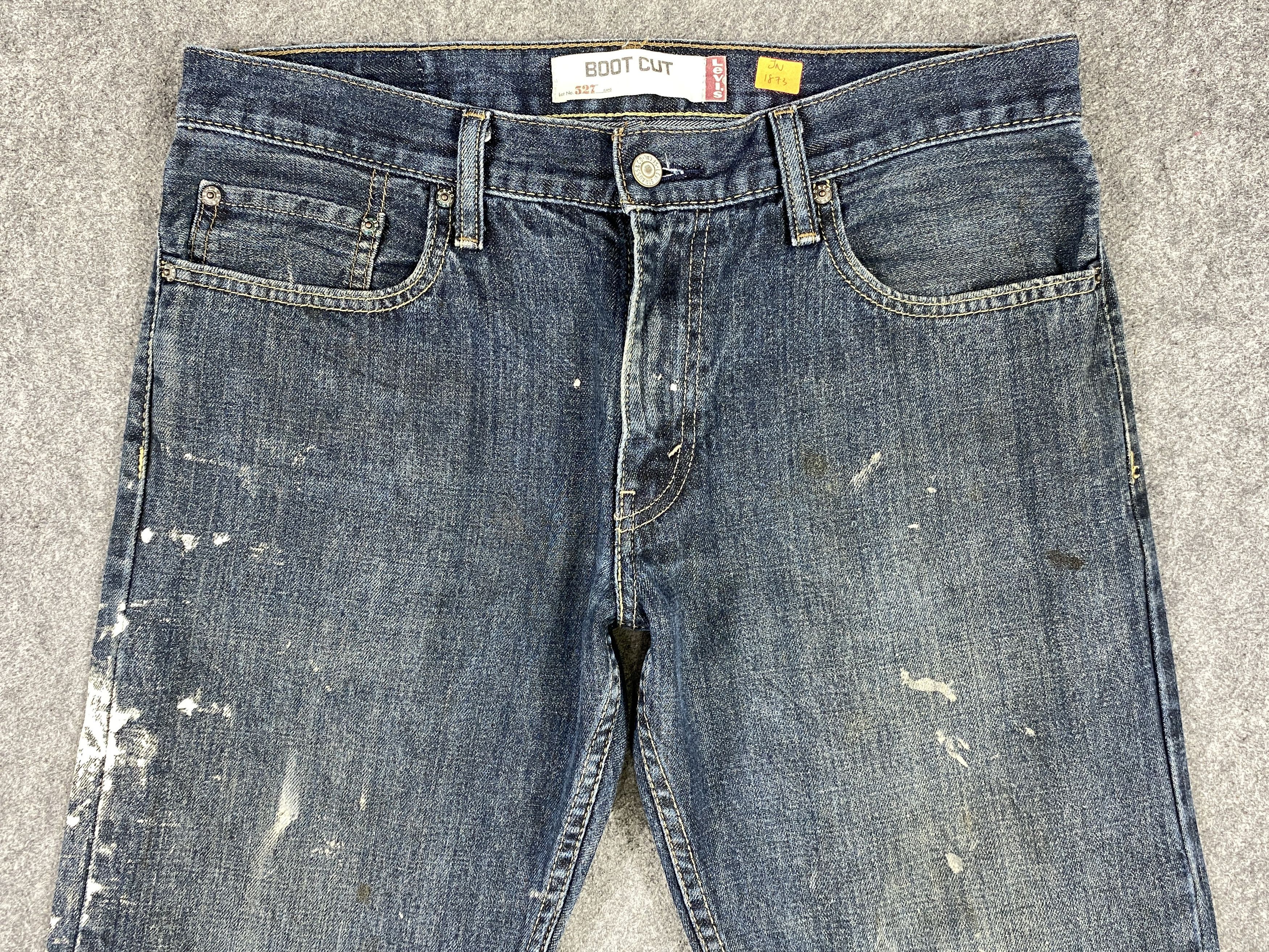 Levi's Dark Blue Vintage Levi's 527 Flared 35x30.5 Denim -JN1873 Size US 35 - 3 Thumbnail