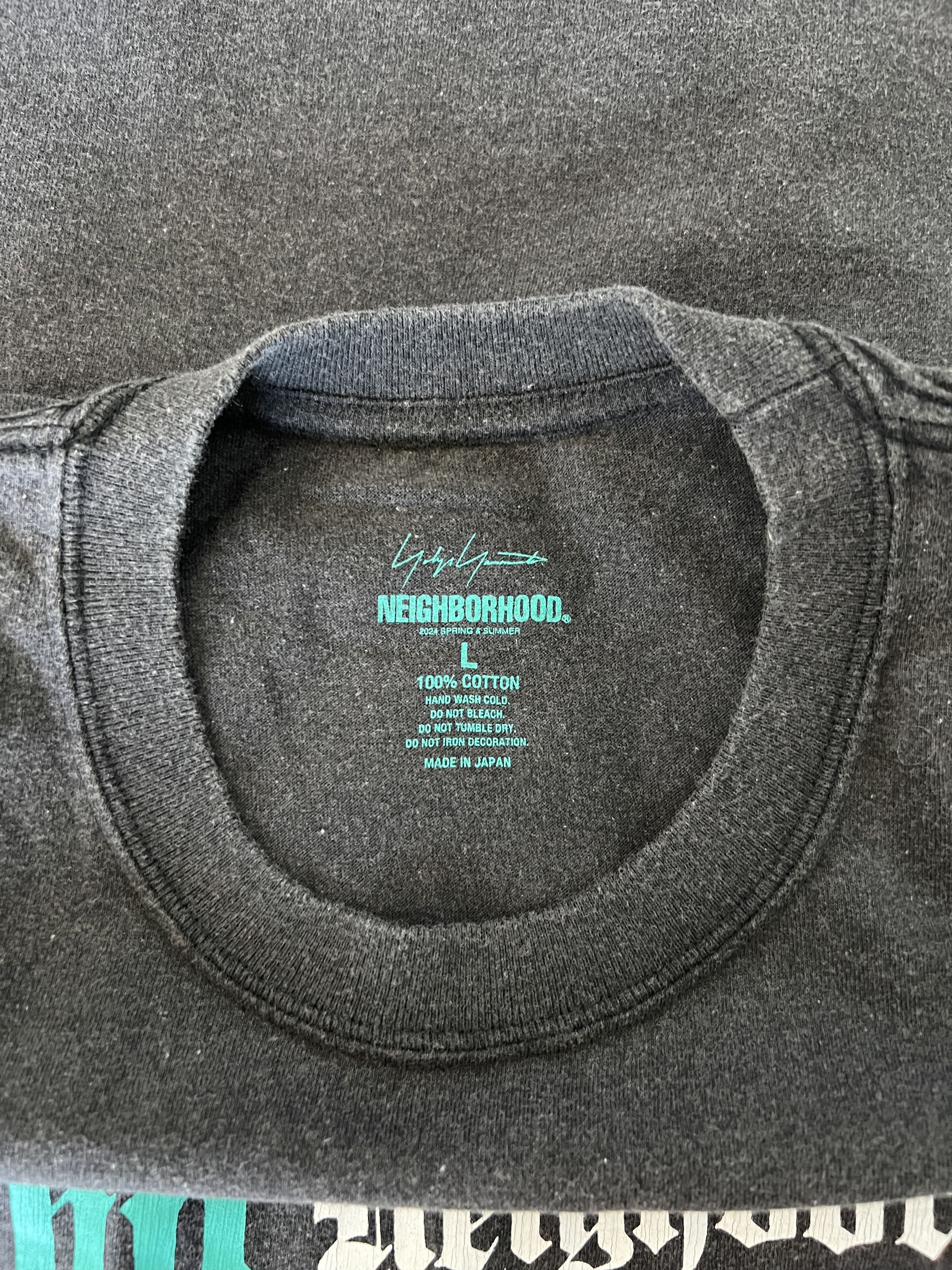 Neighborhood × Yohji Yamamoto Yohji Yamamoto Neighborhood Tee in Grey Size US L / EU 52-54 / 3 - 8 Thumbnail