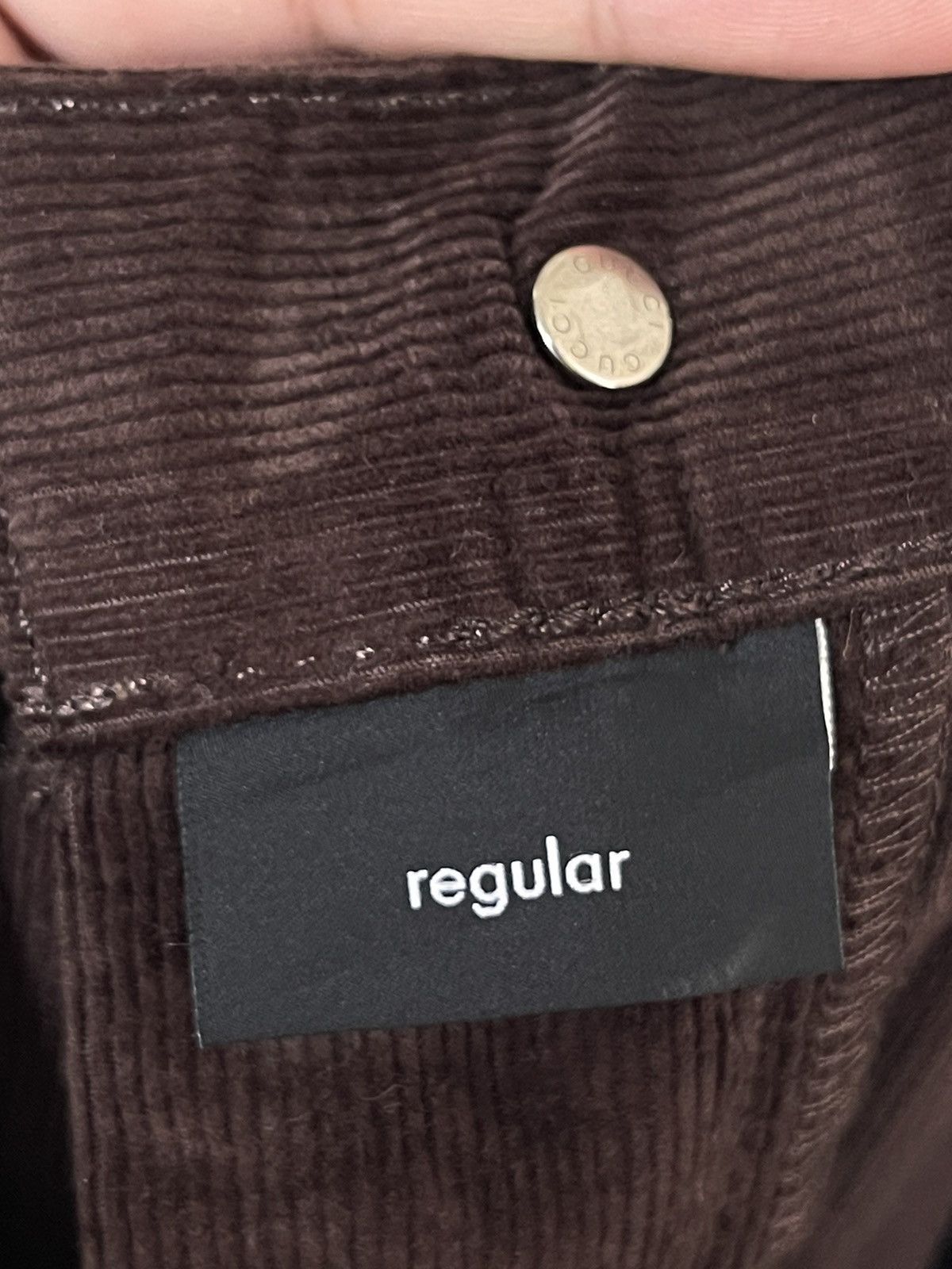 Gucci Gucci Corduroy Brown Regular Pants Size US 36 / EU 52 - 6 Thumbnail