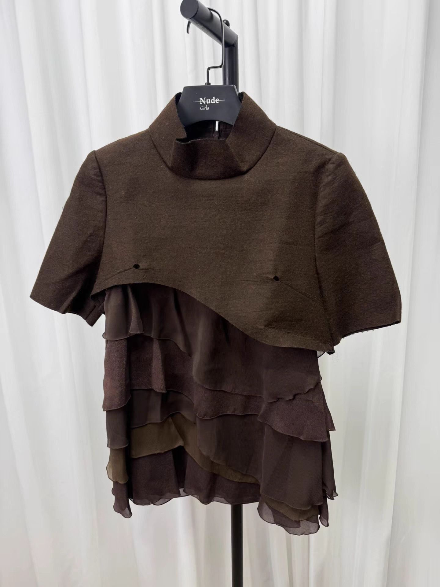 Undercover UNDERCOVER 05AW Arts & Crafts Wool Multi-Layer Top K20 Size US S / EU 44-46 / 1 - 1 Thumbnail