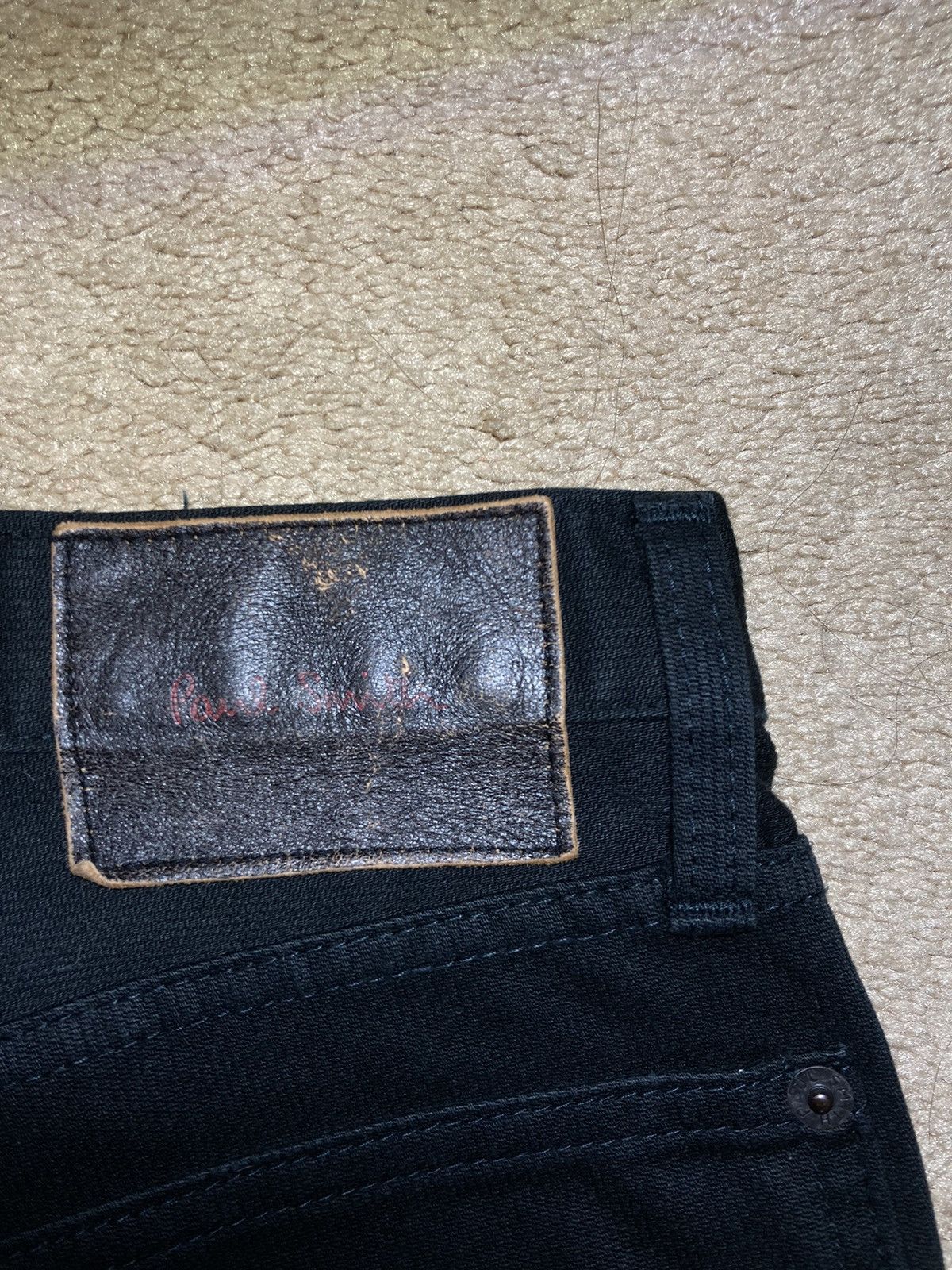 Paul Smith 90s Paul Smith Jeans Black Denim 30 Japanese Denim 1998 PS Size US 30 / EU 46 - 7 Thumbnail