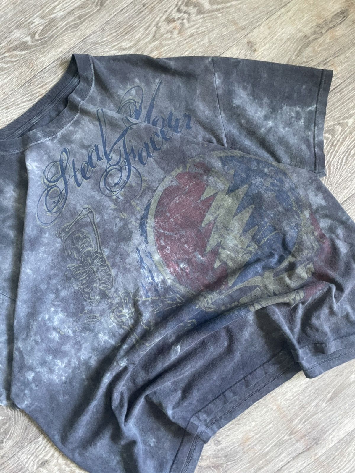 Liquid Blue Vintage 2000s Grateful Dead Liquid Blue Tie Dye T-shirt Size US XXL / EU 58 / 5 - 2 Thumbnail