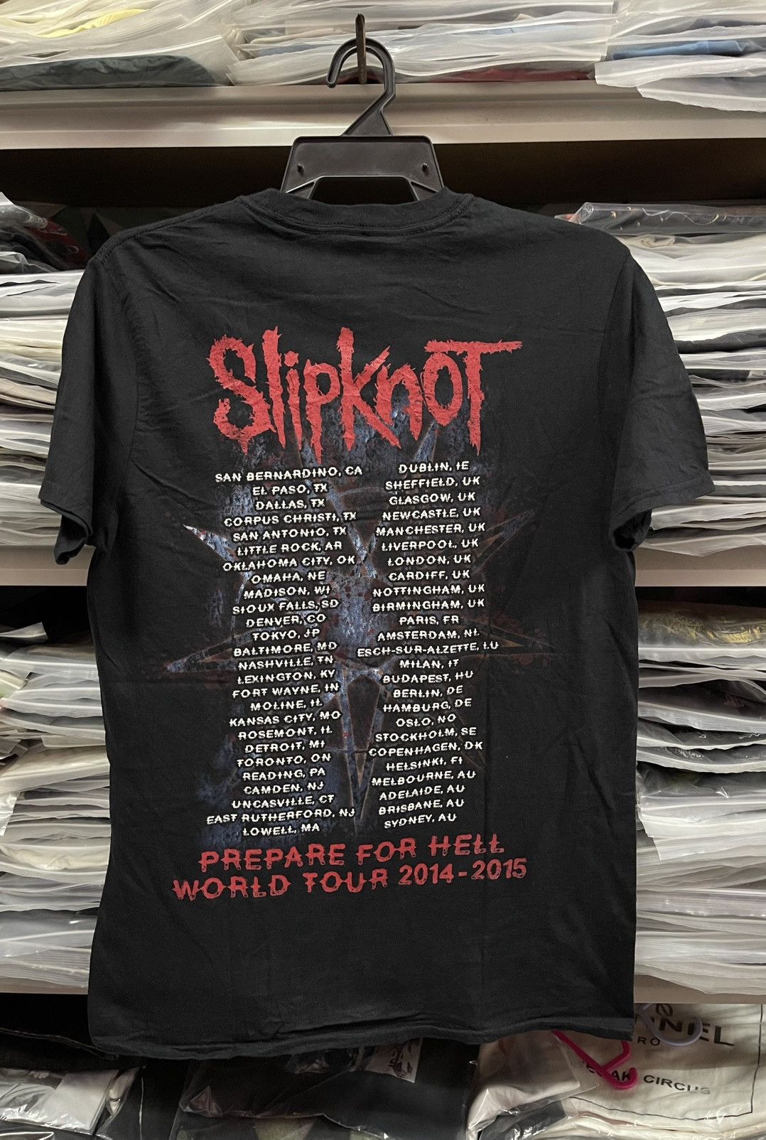 Band Tees Slipknot Tour Tees🔥🔥🔥 Size US M / EU 48-50 / 2 - 4 Thumbnail