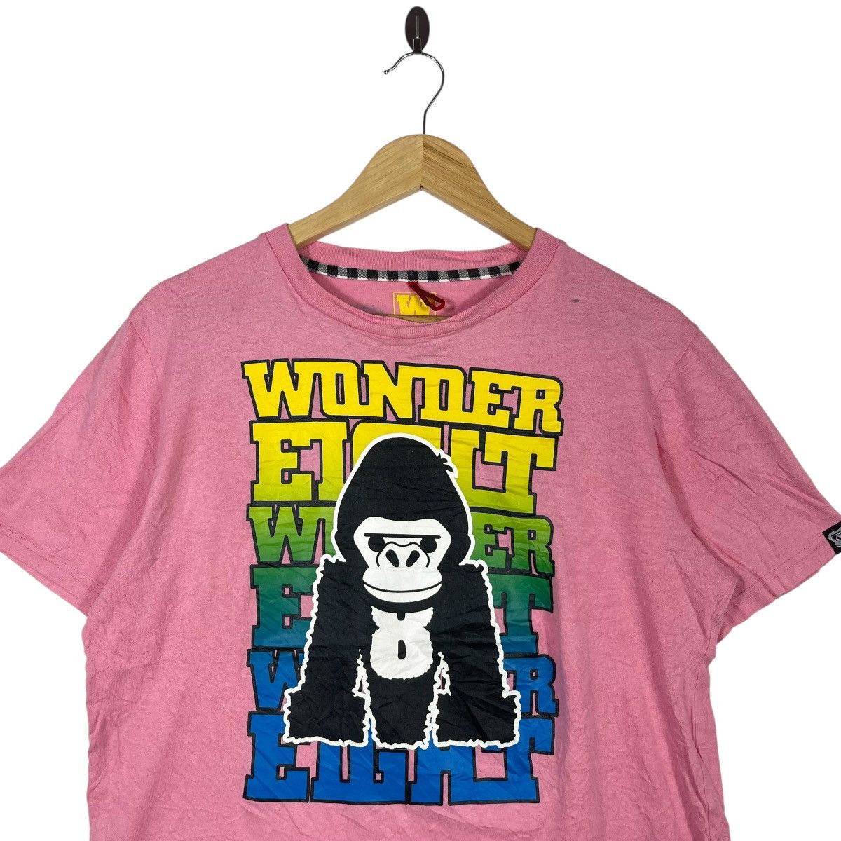 Vintage WONDER EIGHT GORILLA GRAPHIC T SHIRT STREETWEAR Size US L / EU 52-54 / 3 - 2 Thumbnail