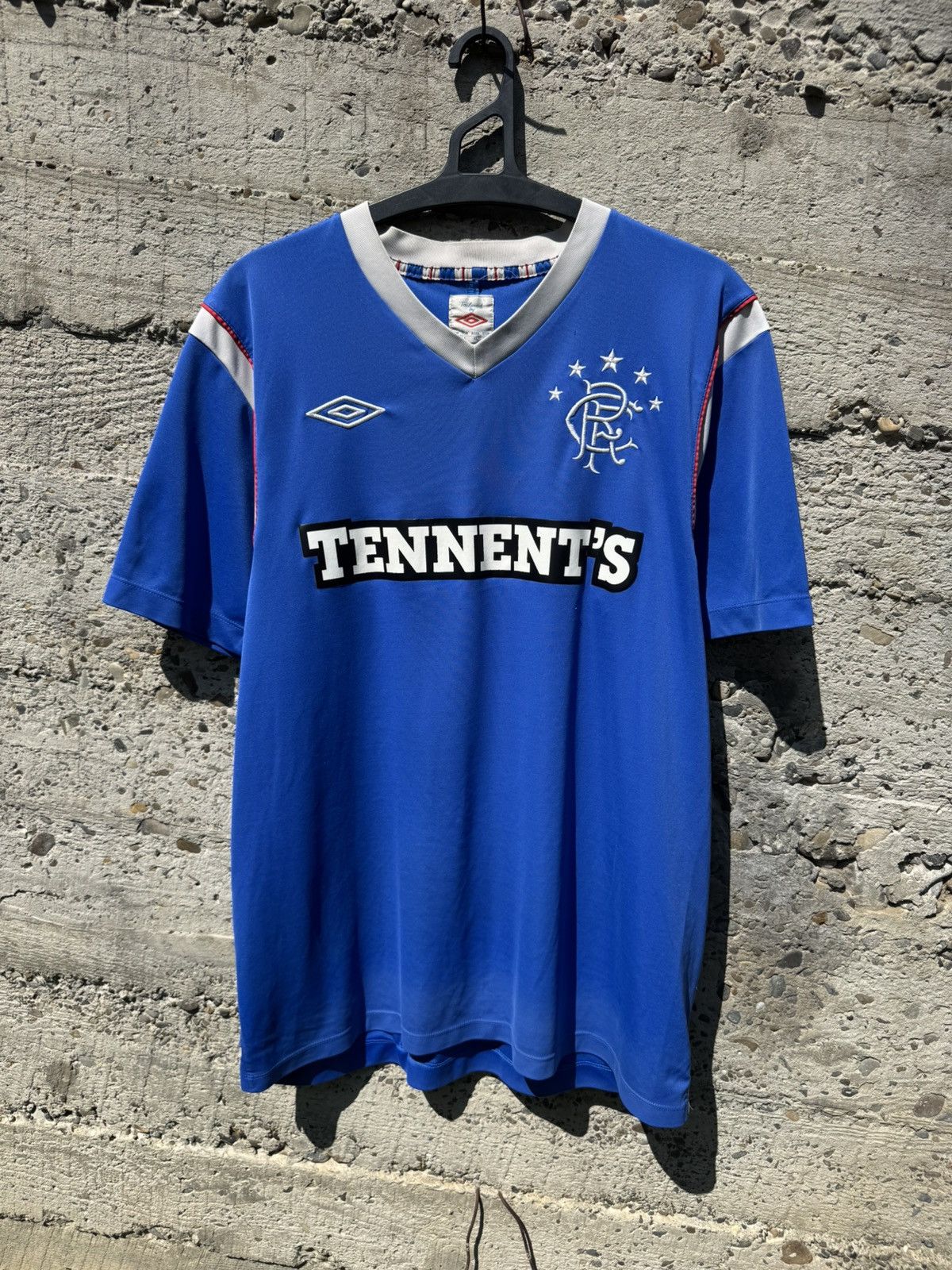 Umbro Umbro Rangers Grasgow 2011-2012 Home Football Shirt Jersey Size US L / EU 52-54 / 3 - 1 Thumbnail