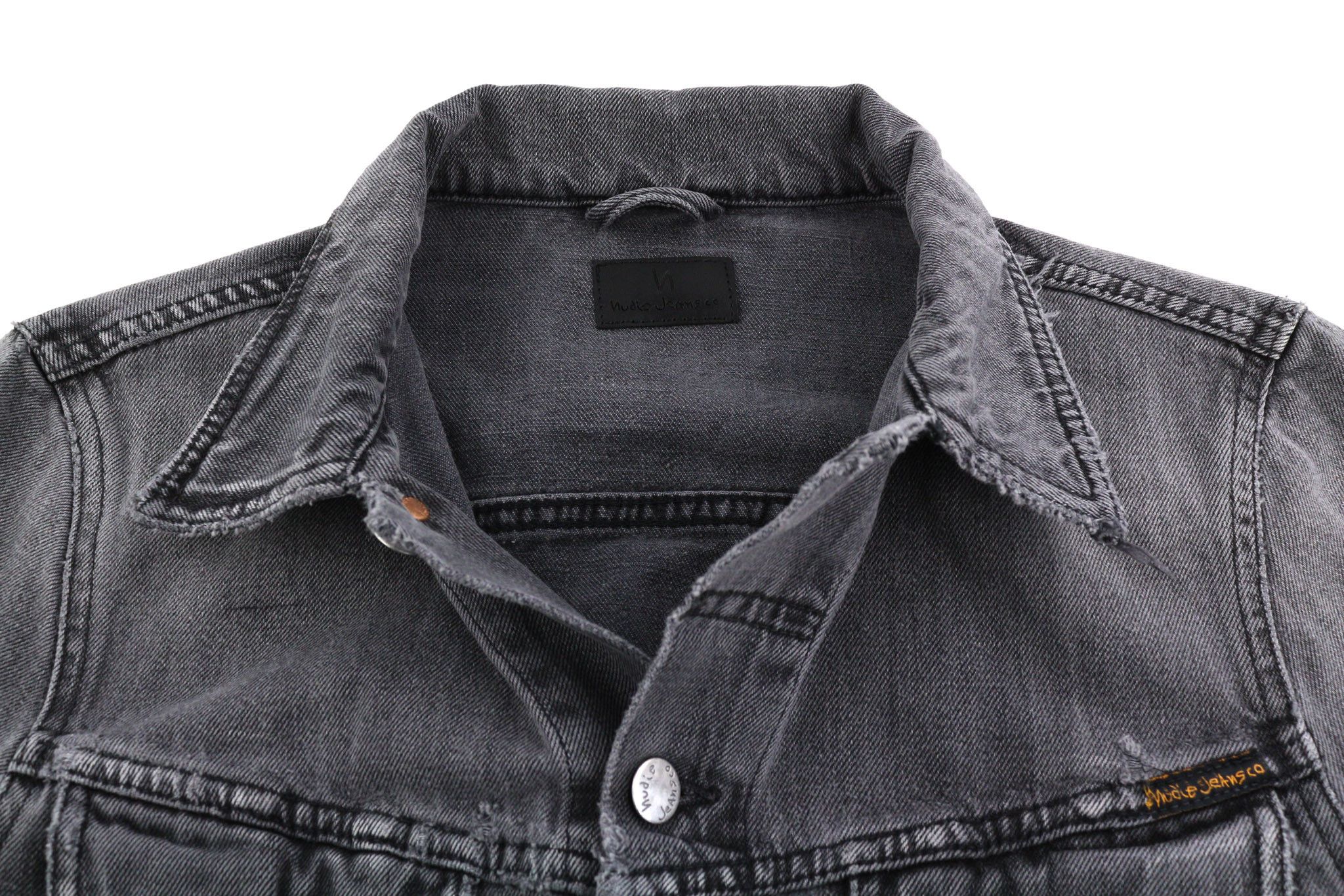 Nudie Jeans BILLY S Desolation Grey Polo Casual Mid Jacket 82464 Size US S / EU 44-46 / 1 - 4 Thumbnail