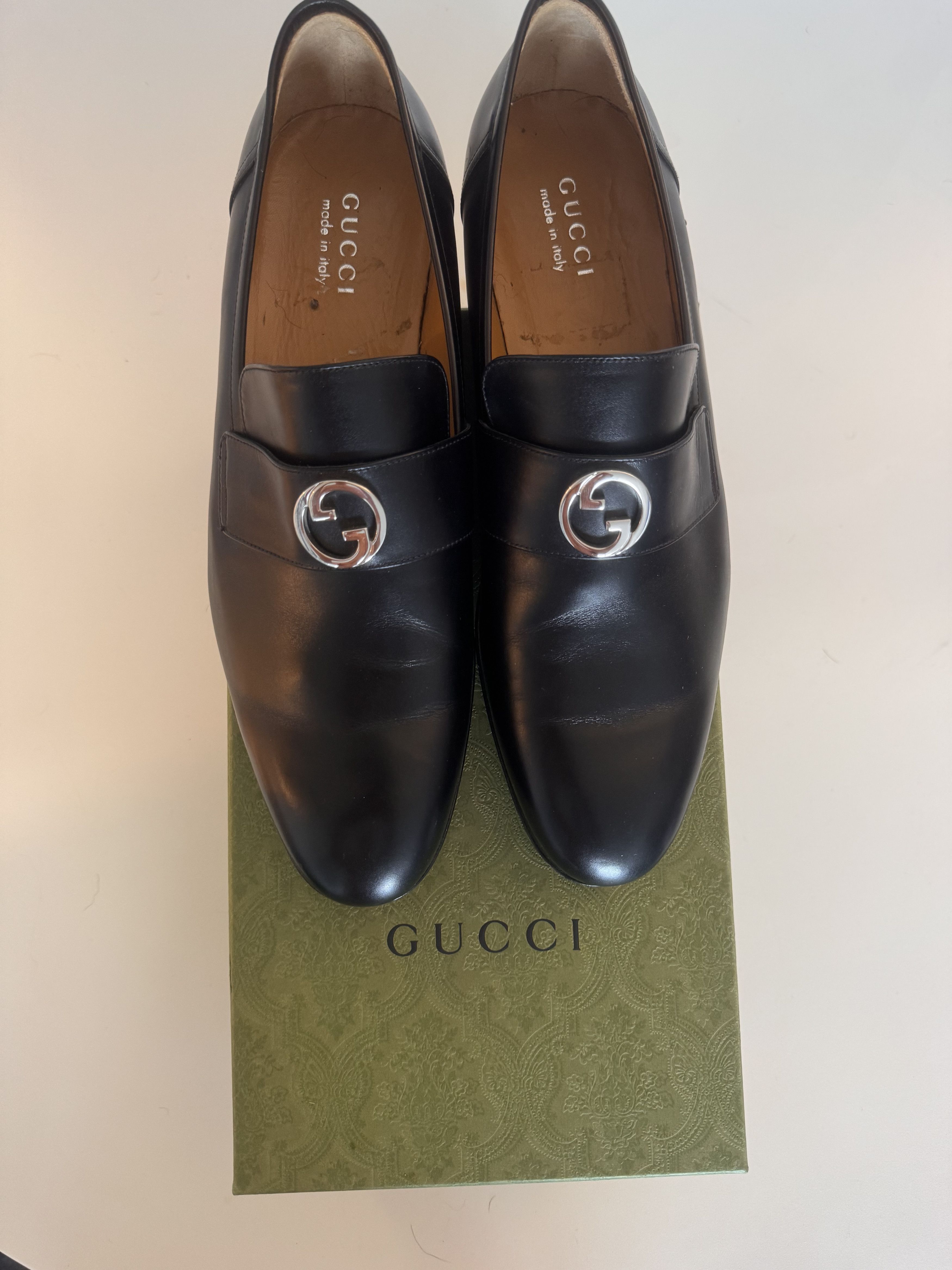 Gucci Gucci Interlocking G Loafers Size US 13 / EU 46 - 1 Thumbnail