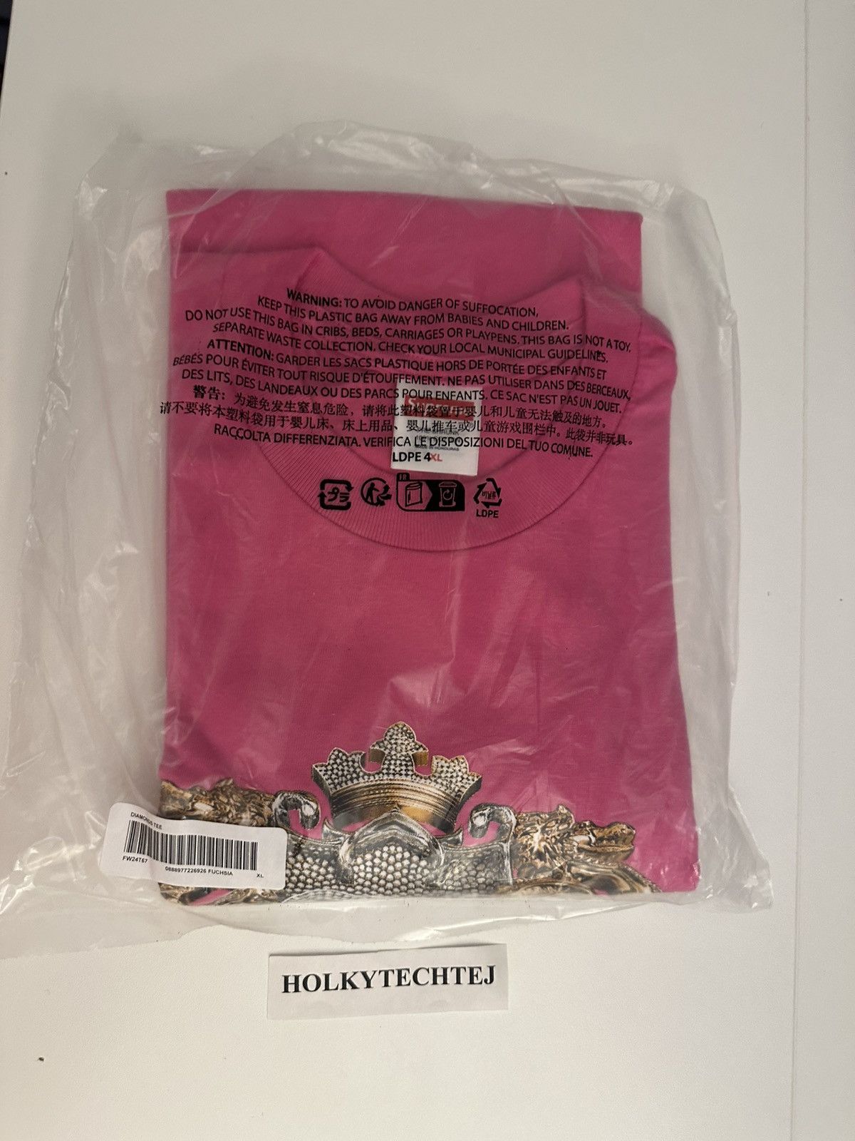 Supreme Supreme Diamonds Tee Size US XL / EU 56 / 4 - 2 Thumbnail