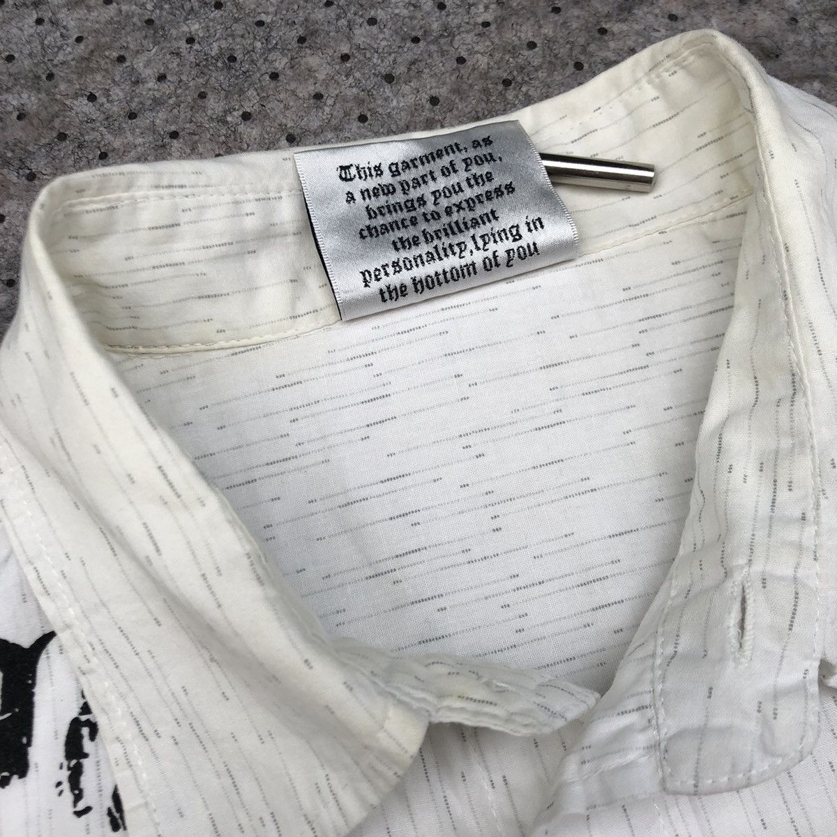 If Six Was Nine × Japanese Brand Vintage Strange Heaven Skull Shirt Size US L / EU 52-54 / 3 - 5 Thumbnail