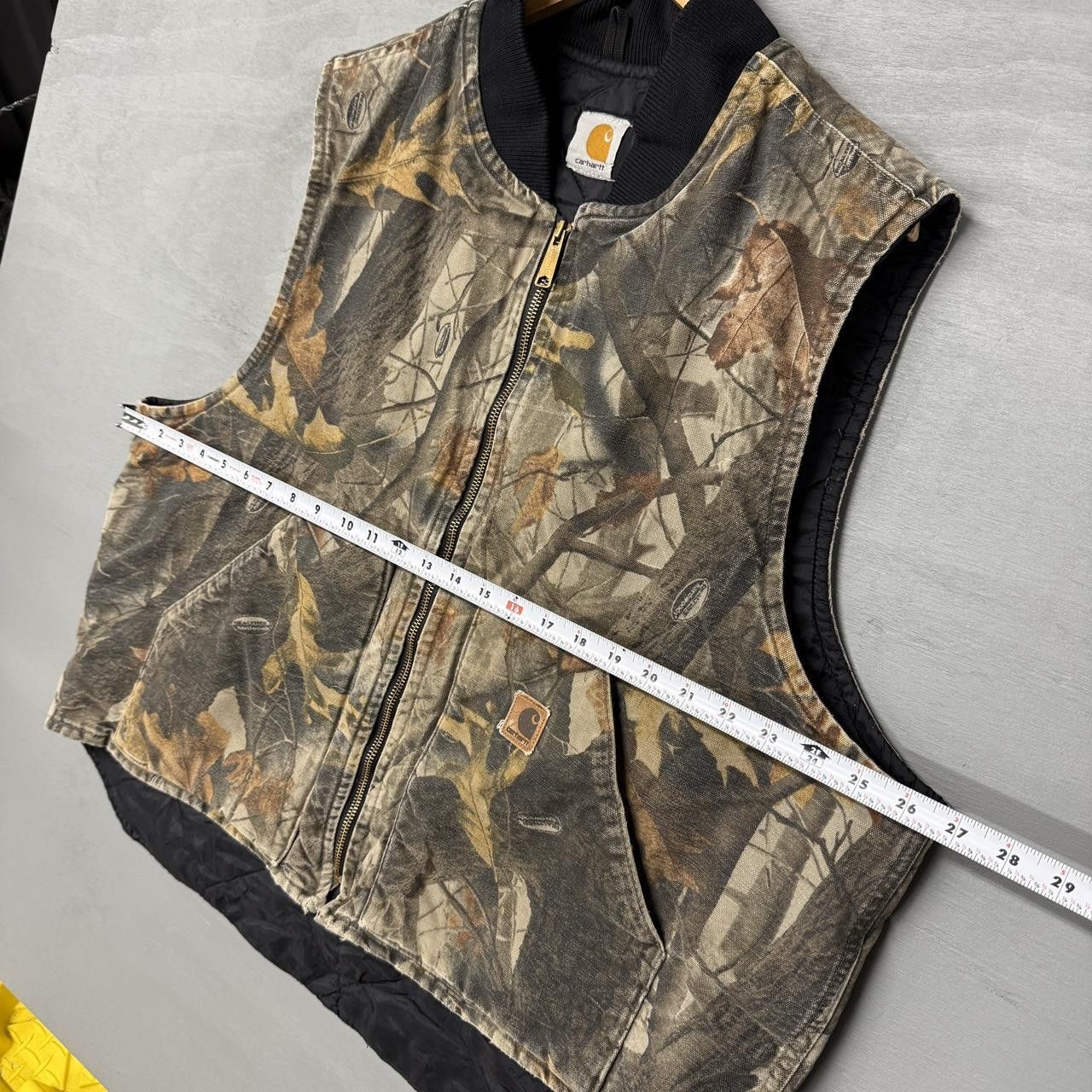 Carhartt Carhartt Camouflage Zip Up Quilt Lined Vest Men’s XL Size US XL / EU 56 / 4 - 5 Thumbnail