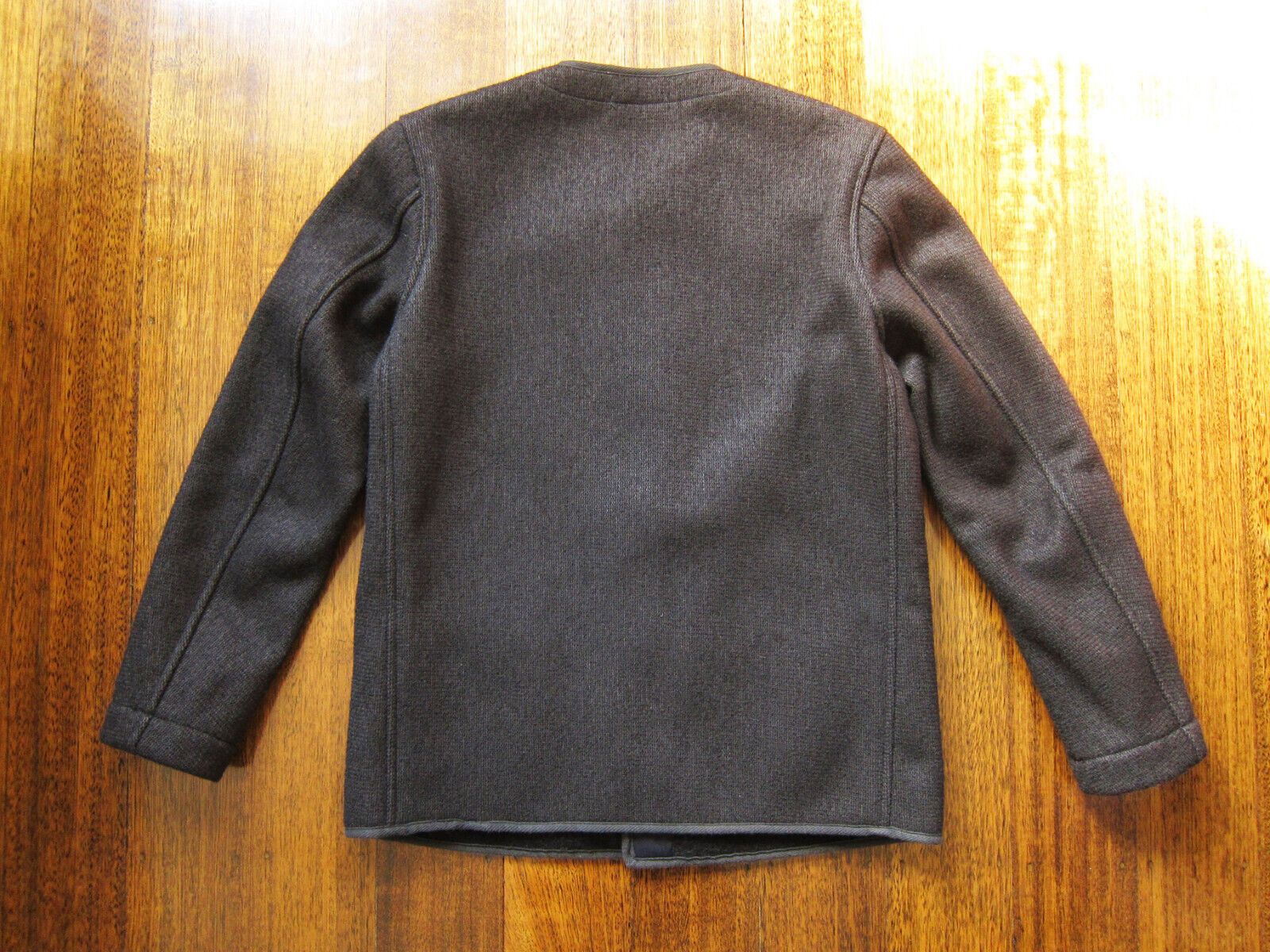 Brown's Beach Collarless Wool Jacket (Size 36)