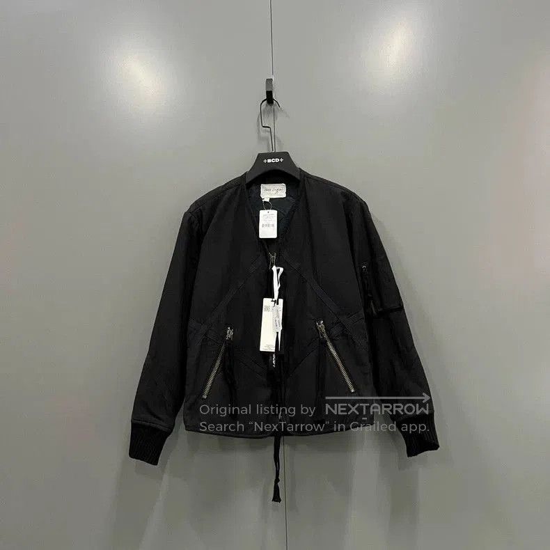 Greg Lauren GREG LAUREN Black Vintage Patchwork Bomber Jacket. Size US S / EU 44-46 / 1 - 1 Thumbnail